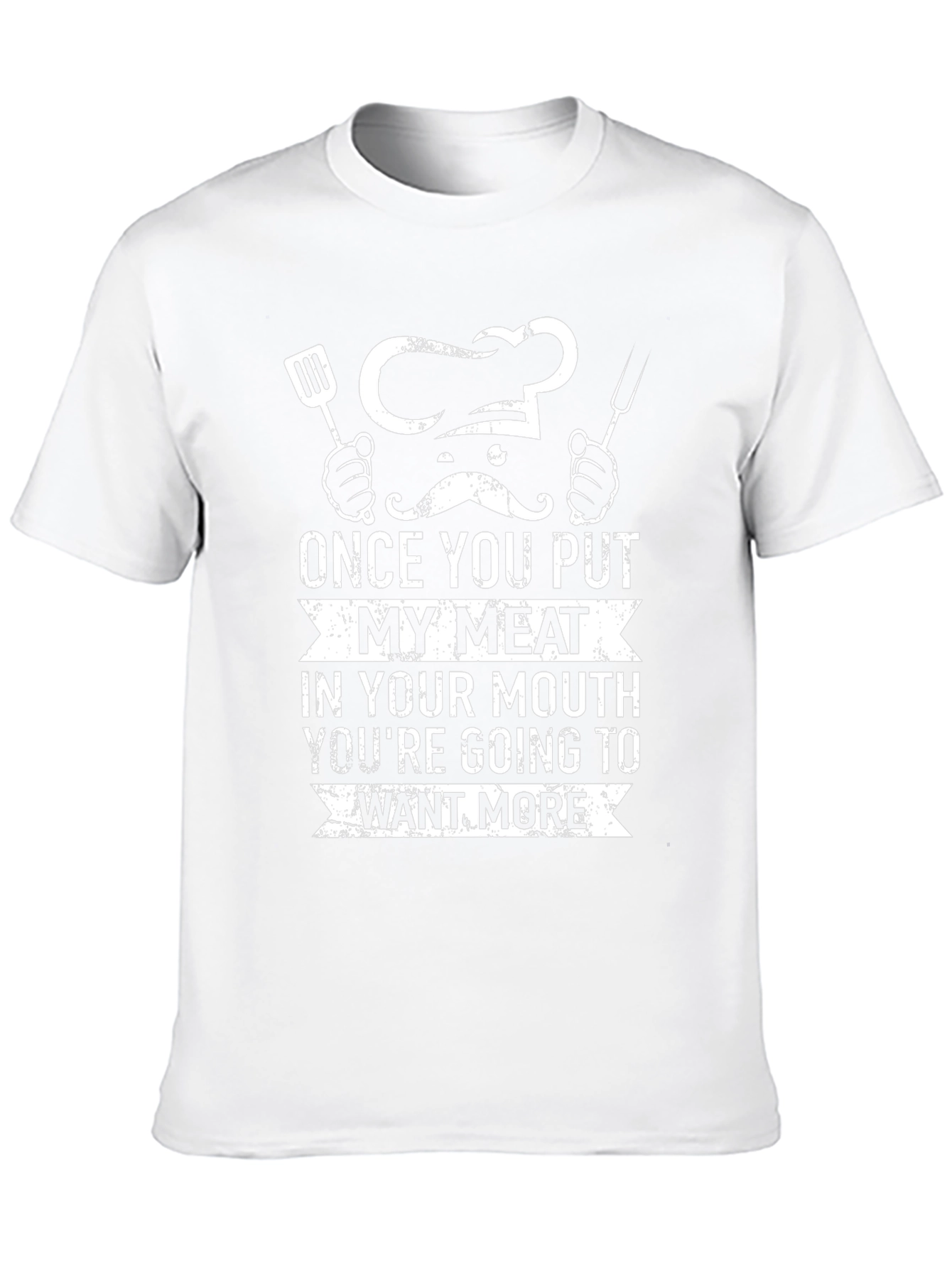 Humorous Chef Meat Lover T-Shirt