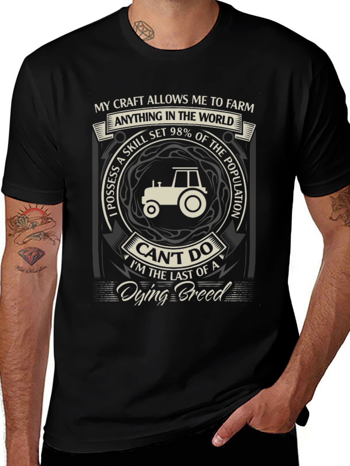 Farming T-Shirt: My Craft Allows Me To Farm