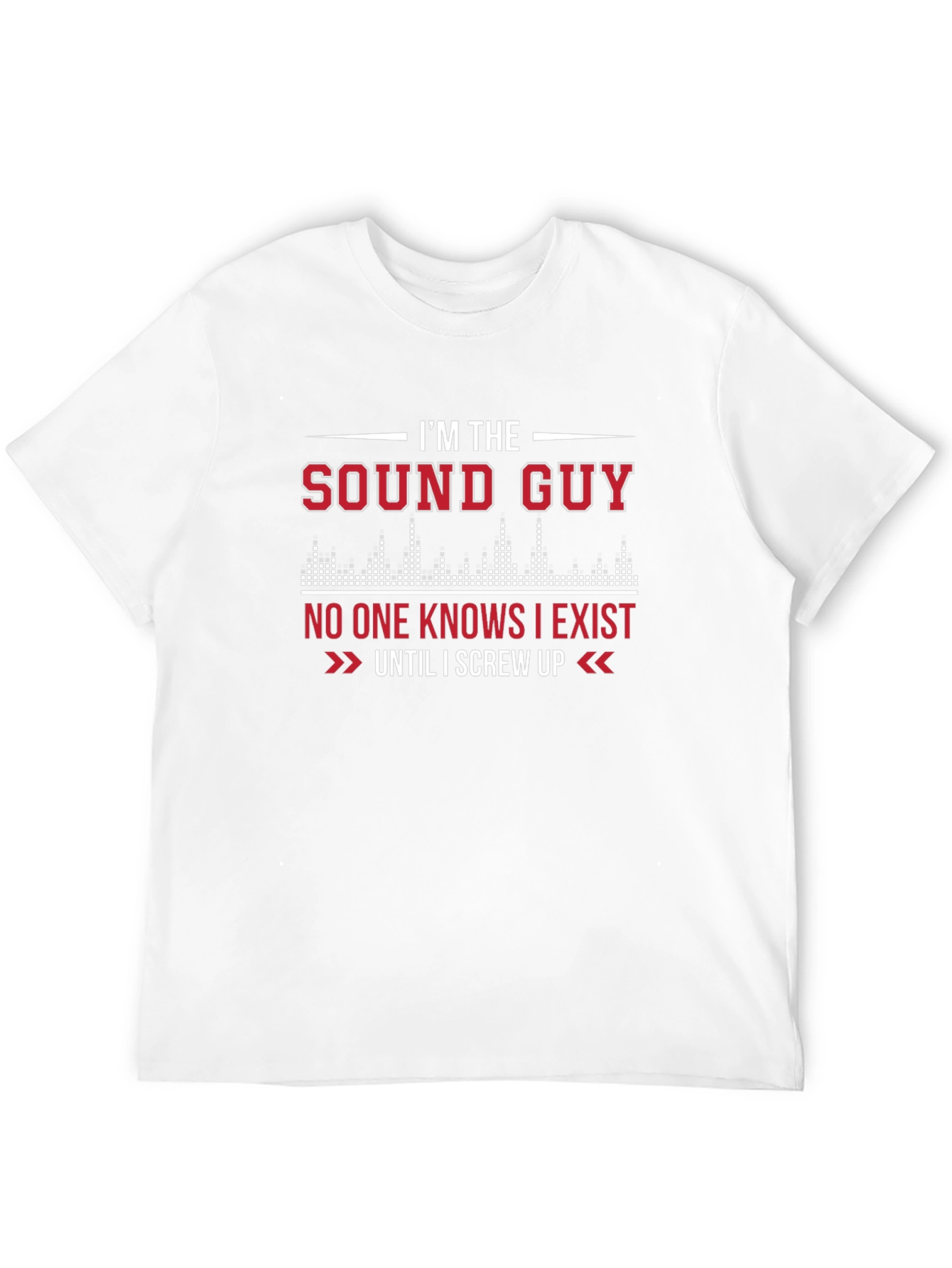 Sound Guy Graphic T-Shirt -  Funny Audio Engineer Tee