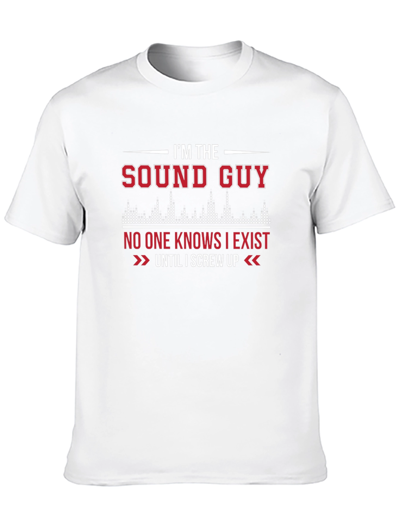 Sound Guy Graphic T-Shirt -  Funny Audio Engineer Tee