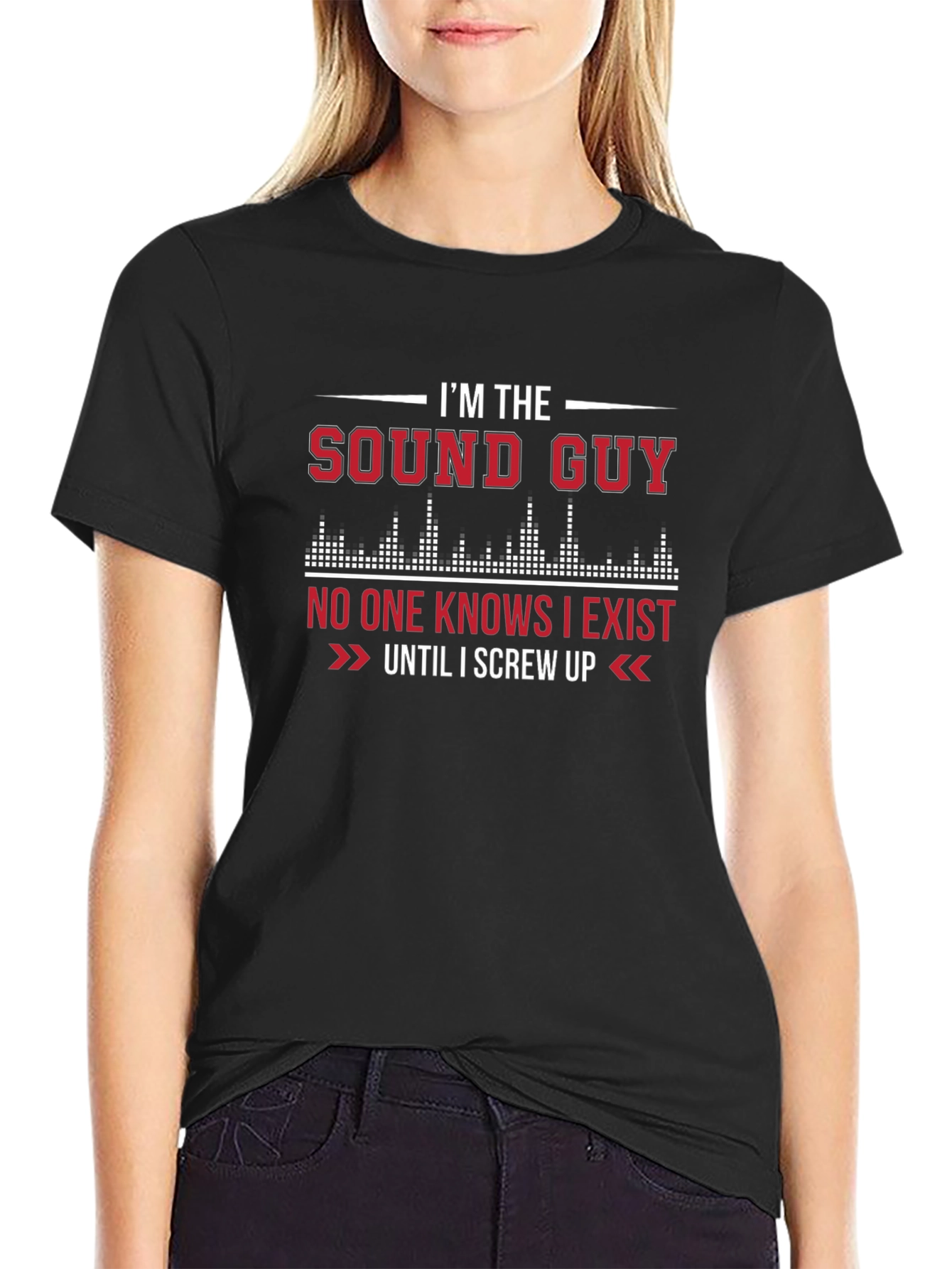 Sound Guy Graphic T-Shirt -  Funny Audio Engineer Tee
