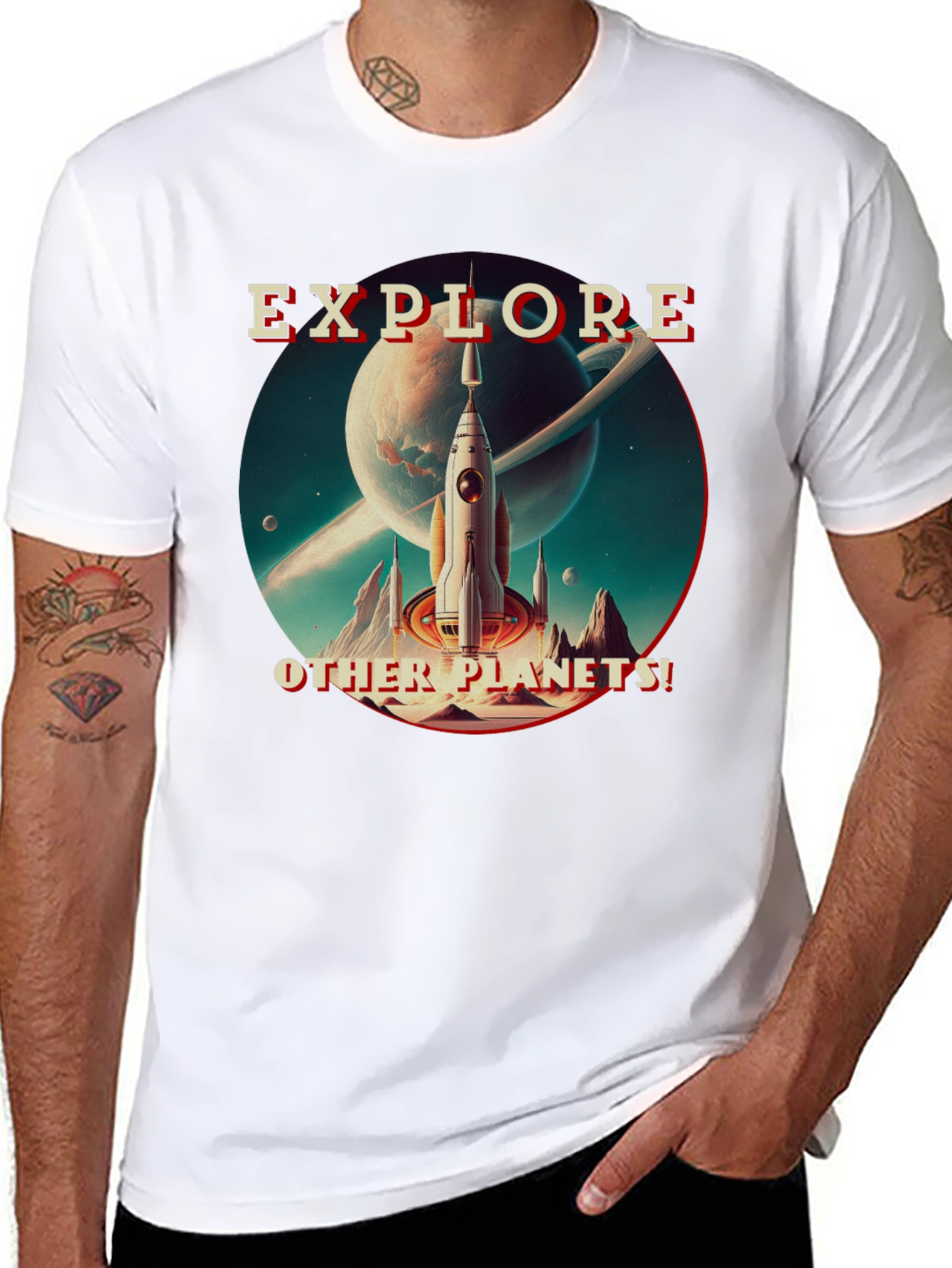 Explore Other Planets Graphic T-Shirt
