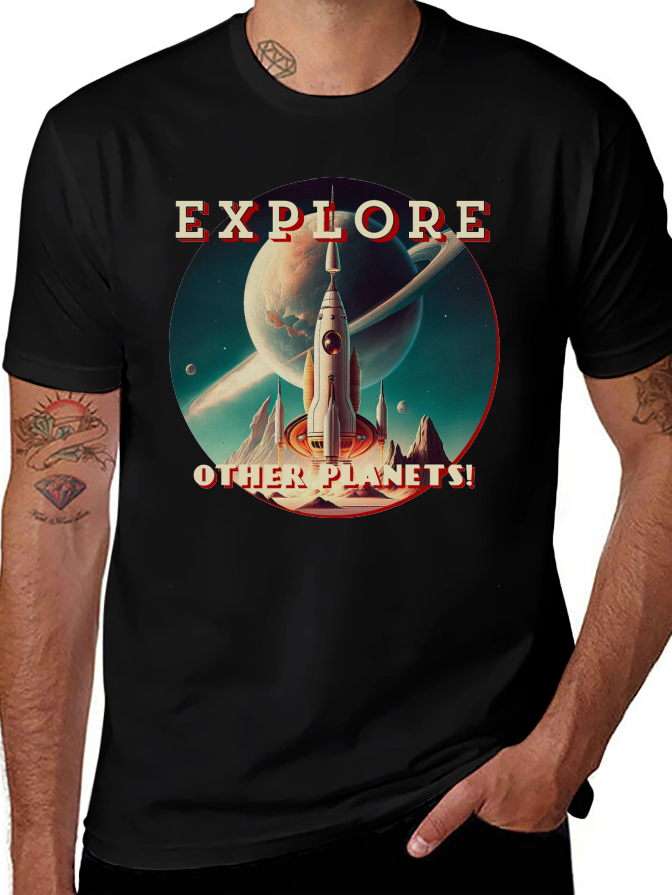 Explore Other Planets Graphic T-Shirt