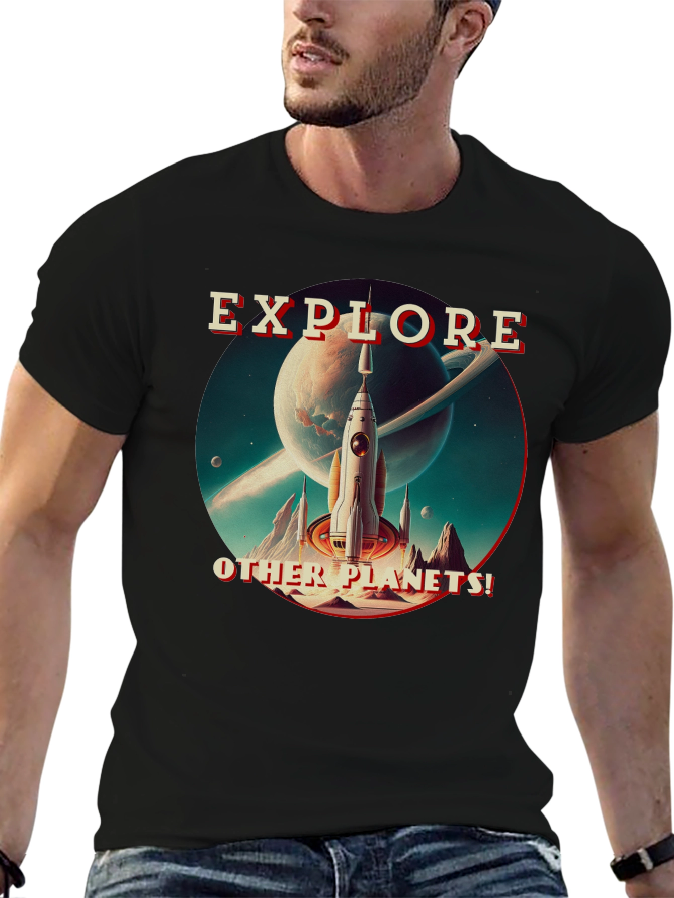 Explore Other Planets Graphic T-Shirt
