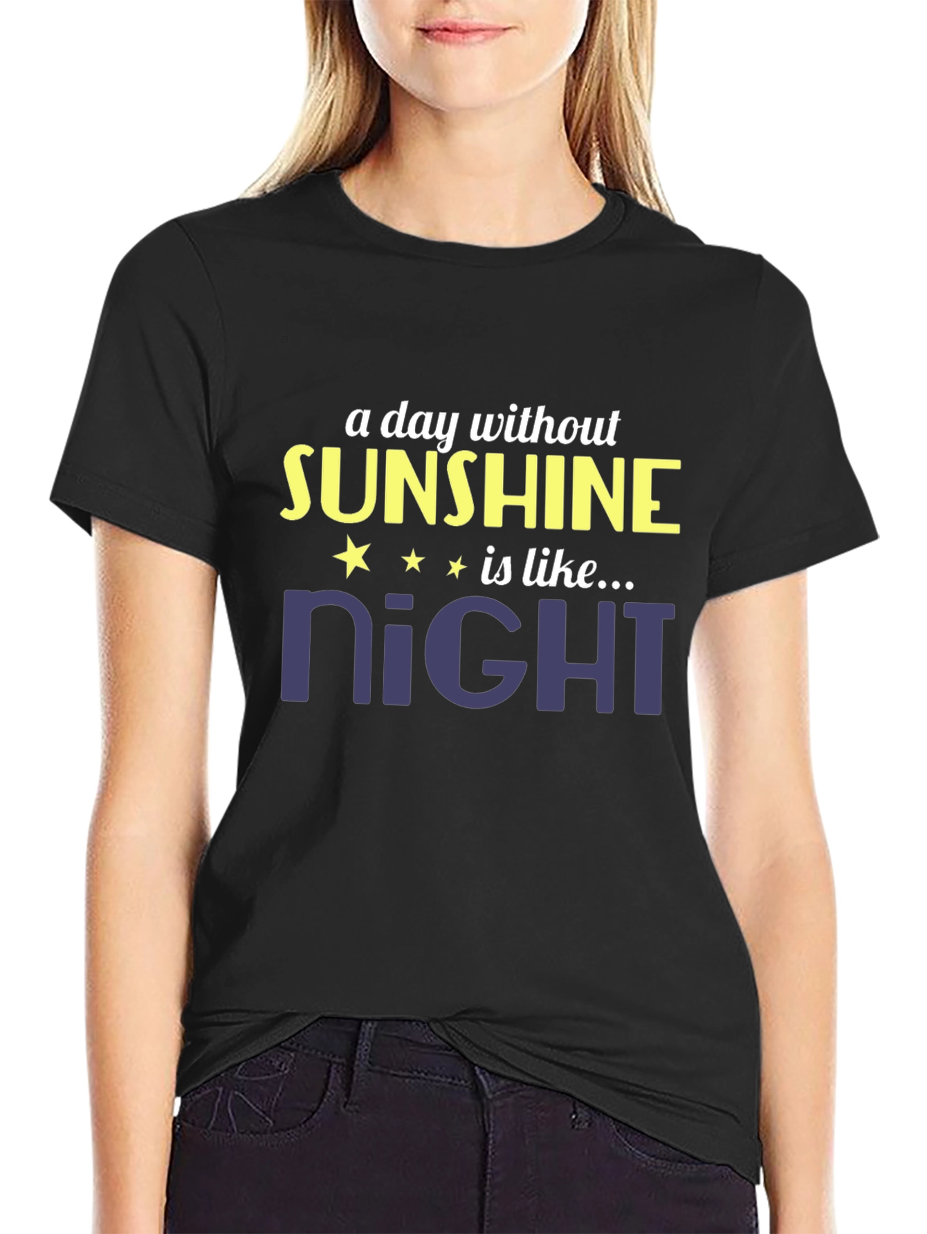 Sunshine Day T-Shirt - Humorous Graphic Tee