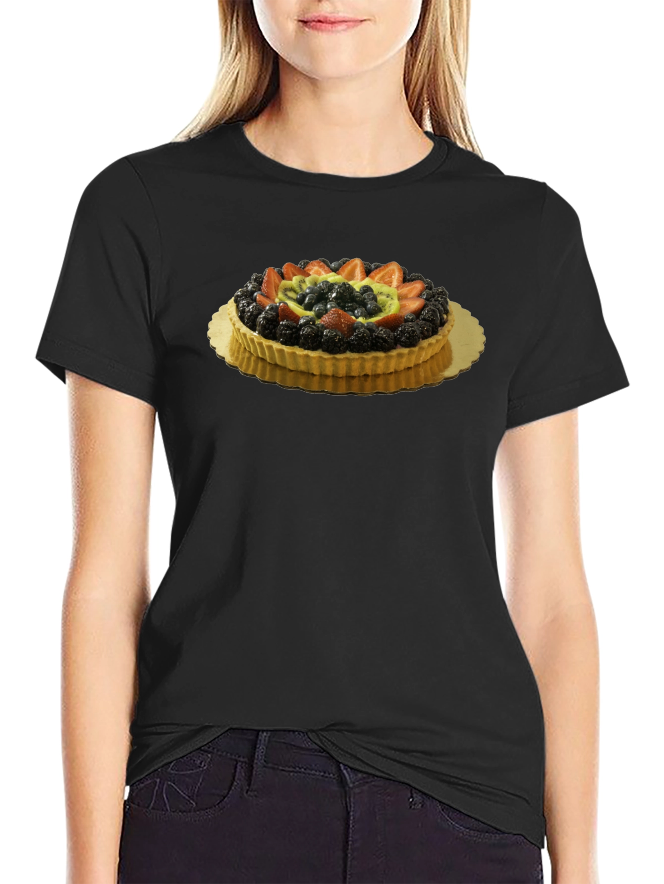 Fruit Tart Graphic Tee - Delicious Style!
