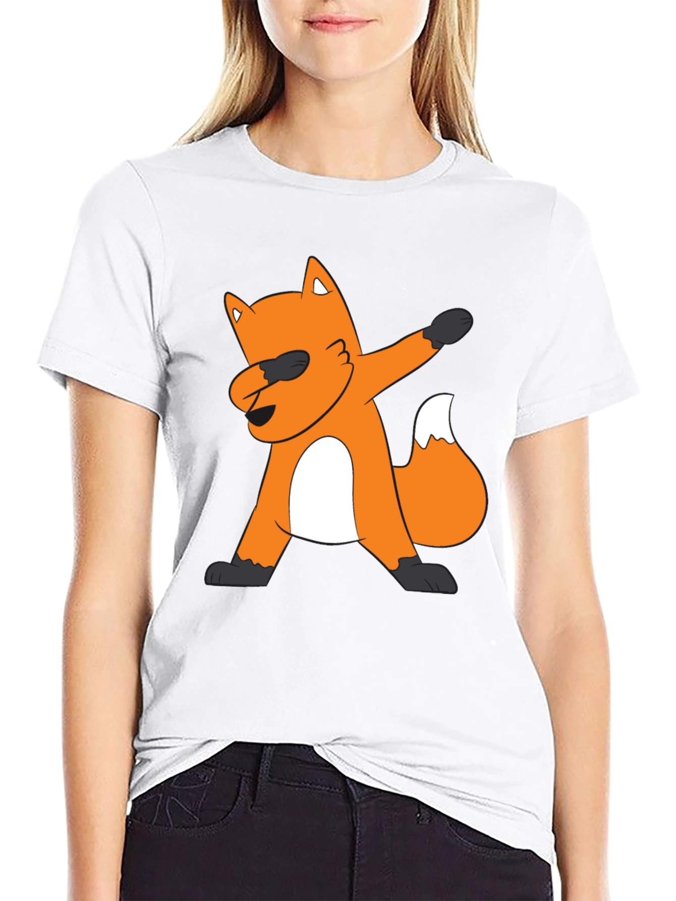 Dabbing Fox Graphic Tee - Cool & Trendy