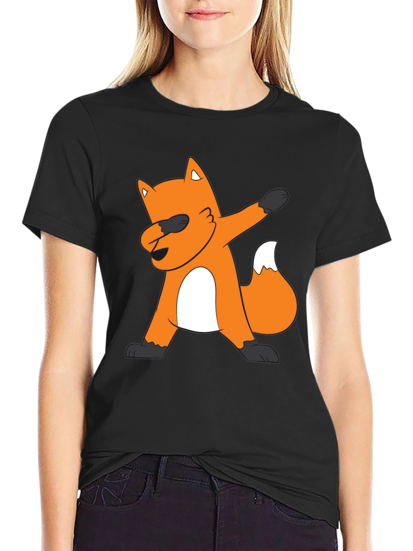 Dabbing Fox Graphic Tee - Cool & Trendy