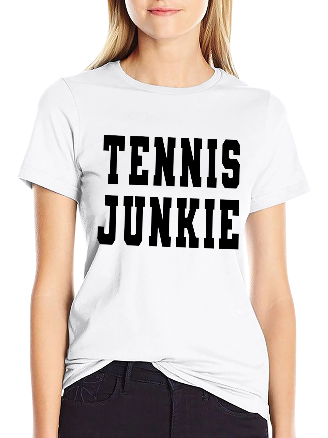 Tennis Junkie Graphic T-Shirt