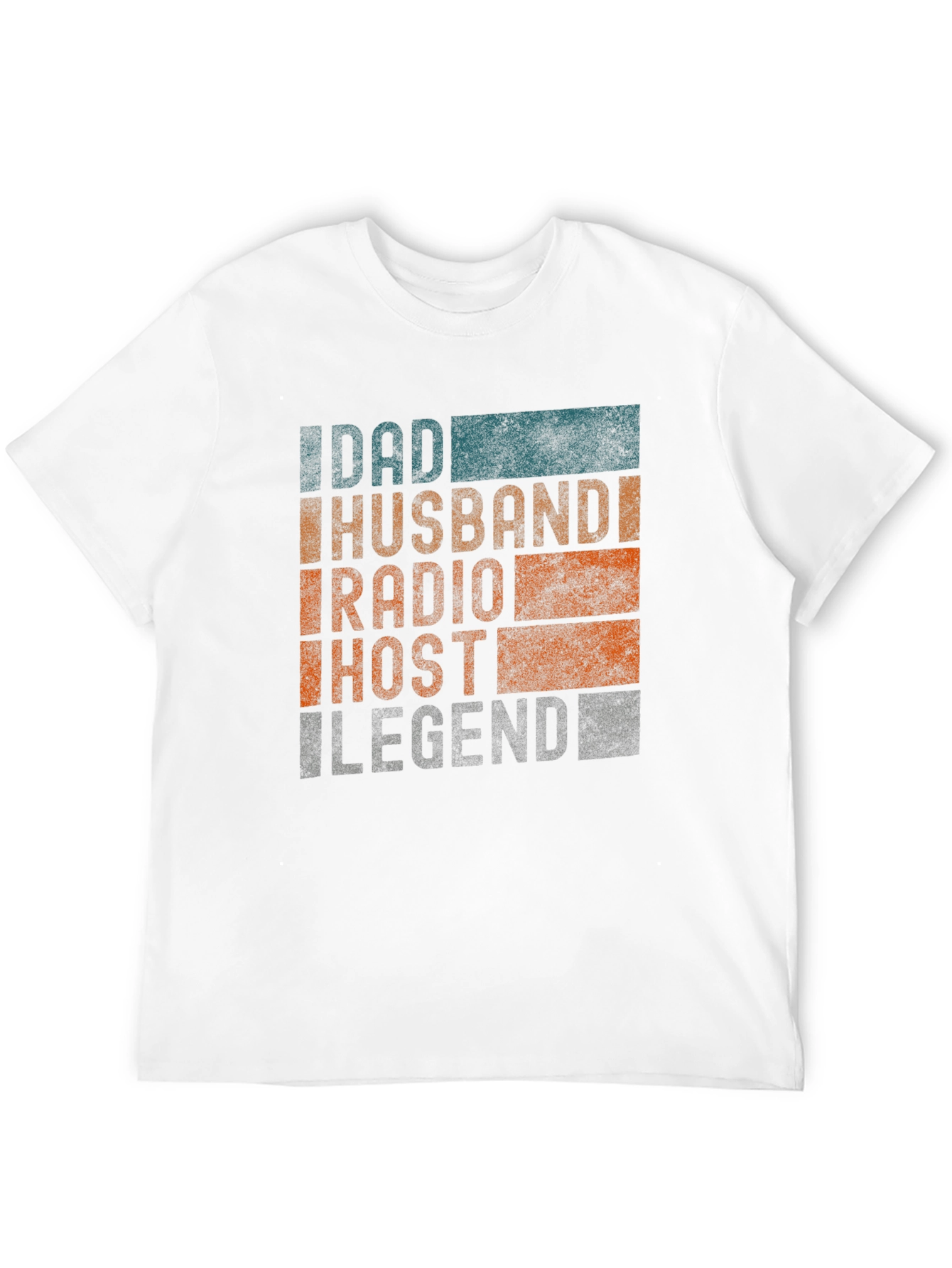 Dad Husband Radio Host Legend Graphic T-Shirt