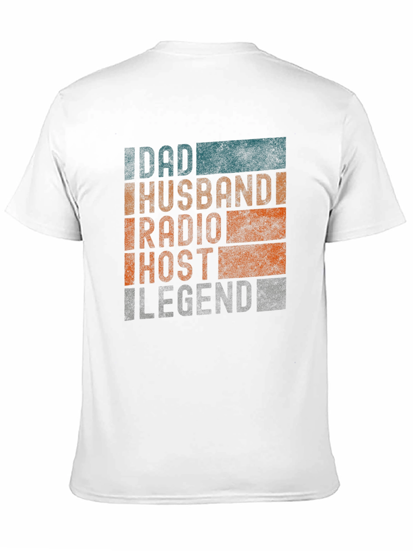 Dad Husband Radio Host Legend Graphic T-Shirt