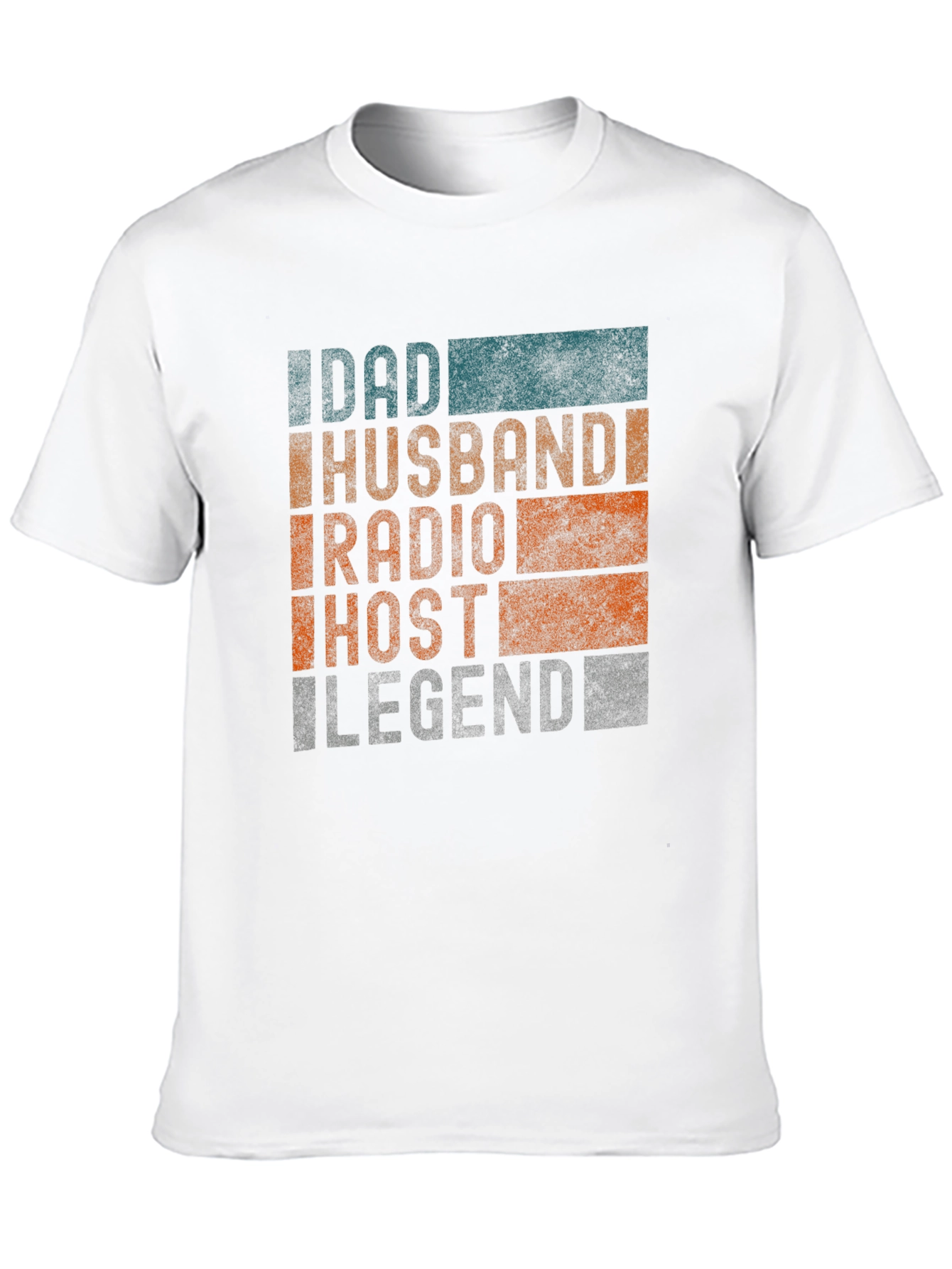 Dad Husband Radio Host Legend Graphic T-Shirt