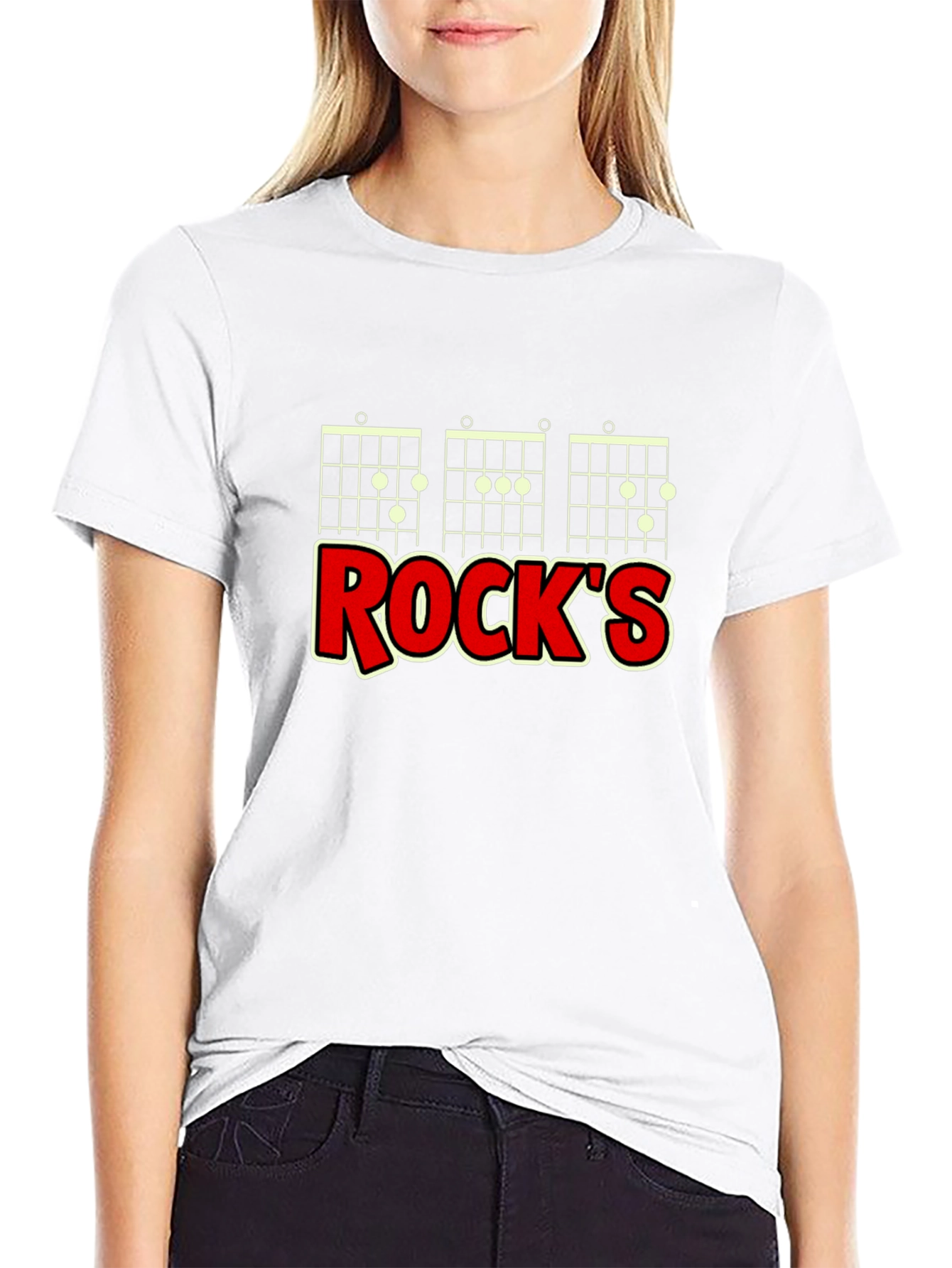 Rocks Guitar Chord T-Shirt