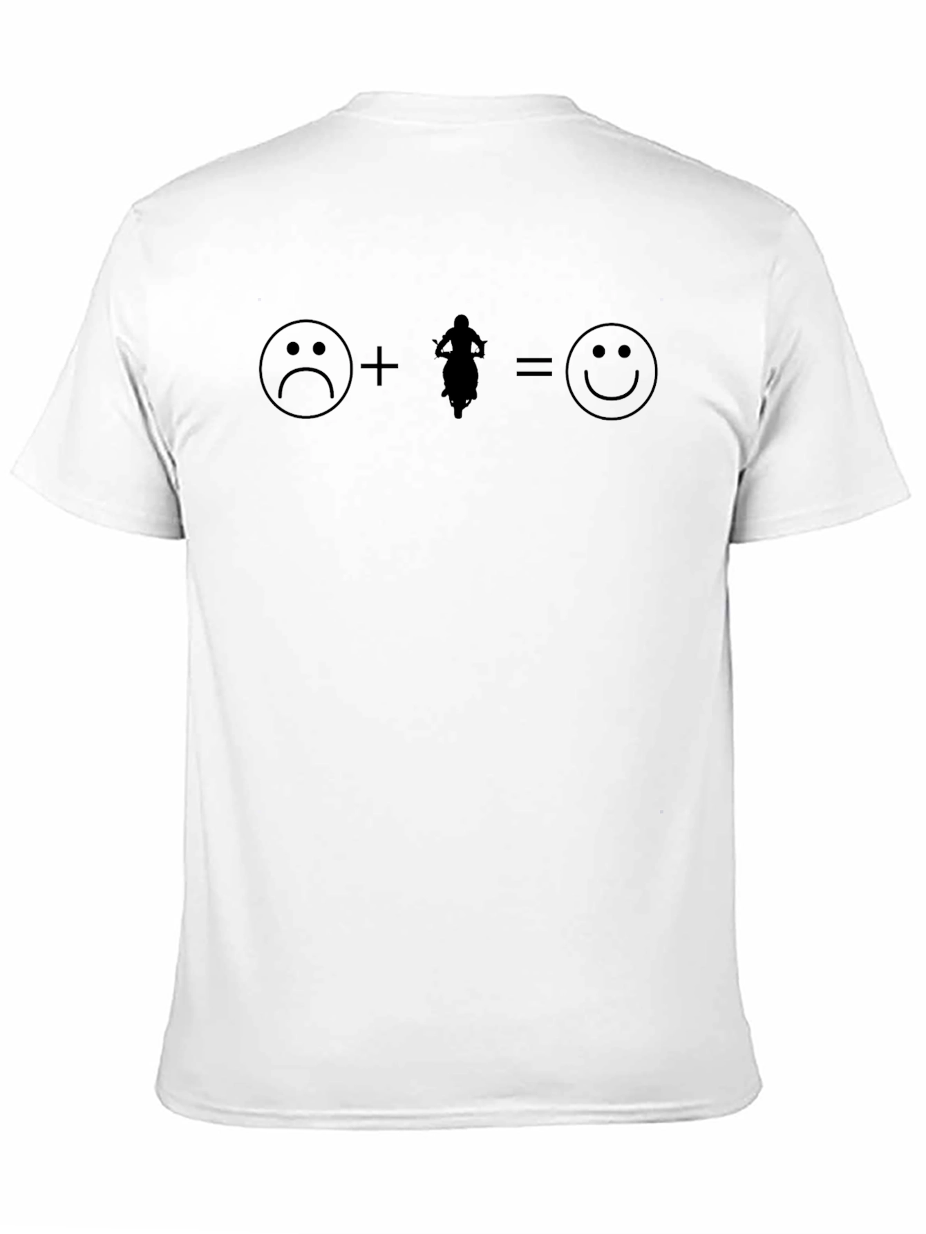 Funny Dirt Bike Equation Graphic T-Shirt
