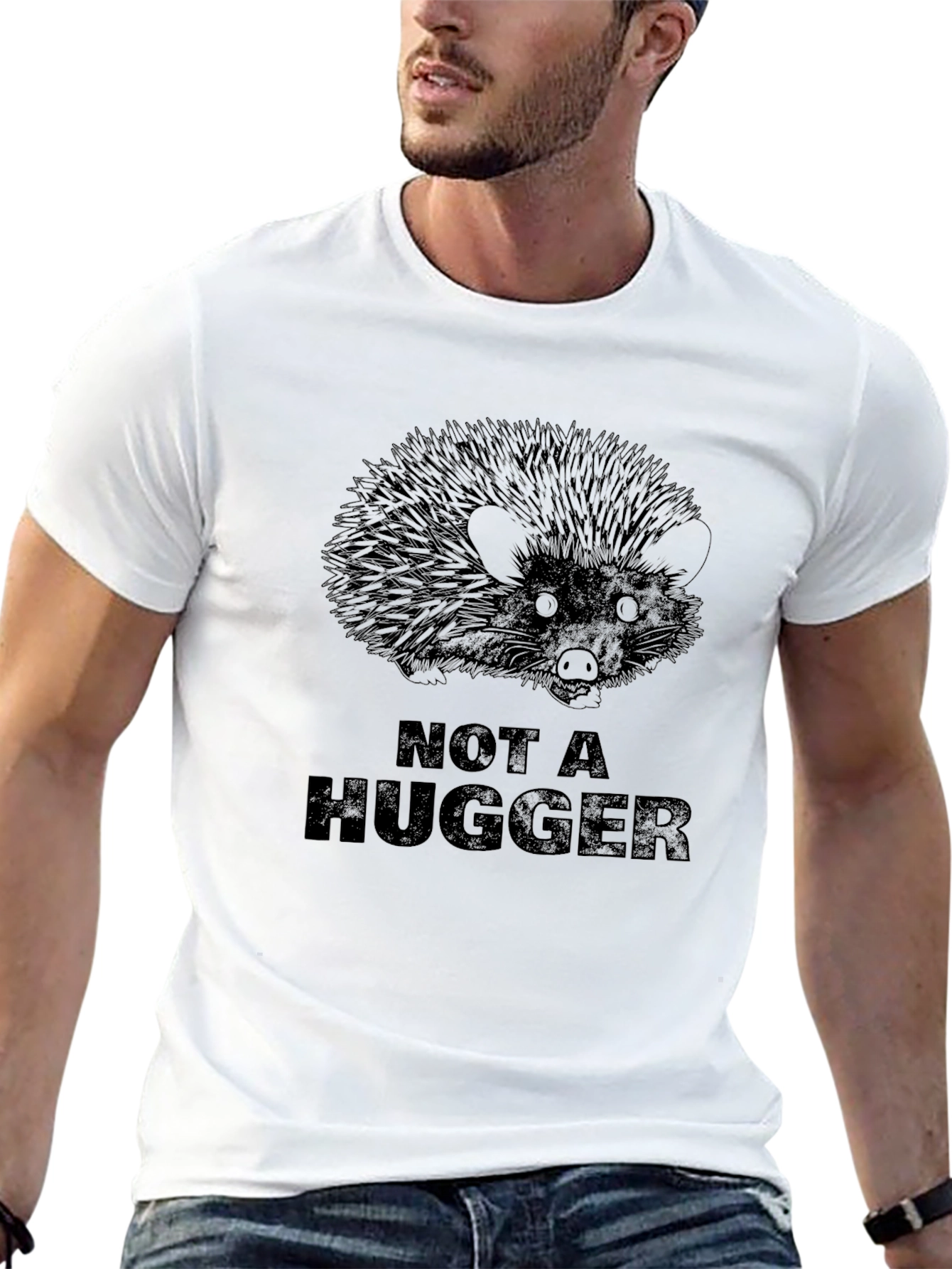 Not A Hugger Graphic Tee