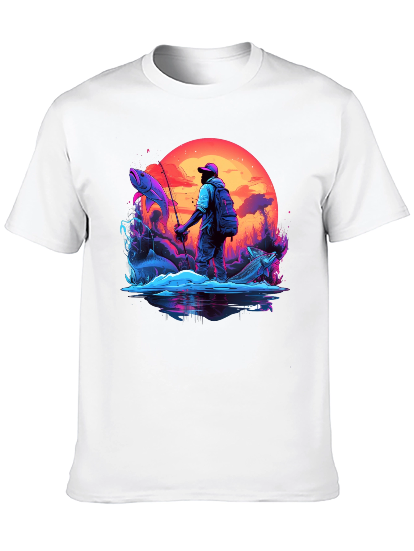 Fishing Graphic T-Shirt - Outdoor Adventure Tee