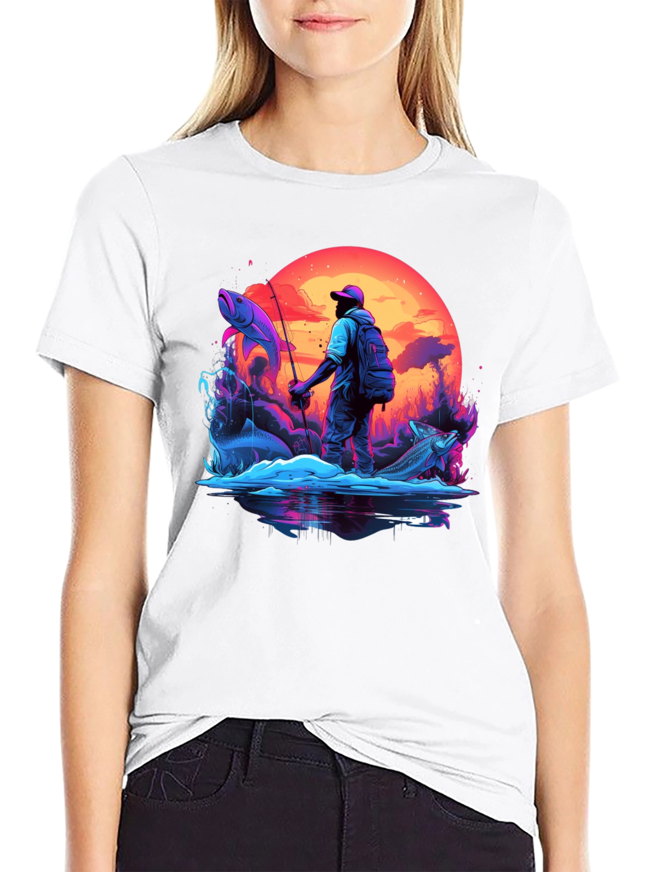 Fishing Graphic T-Shirt - Outdoor Adventure Tee