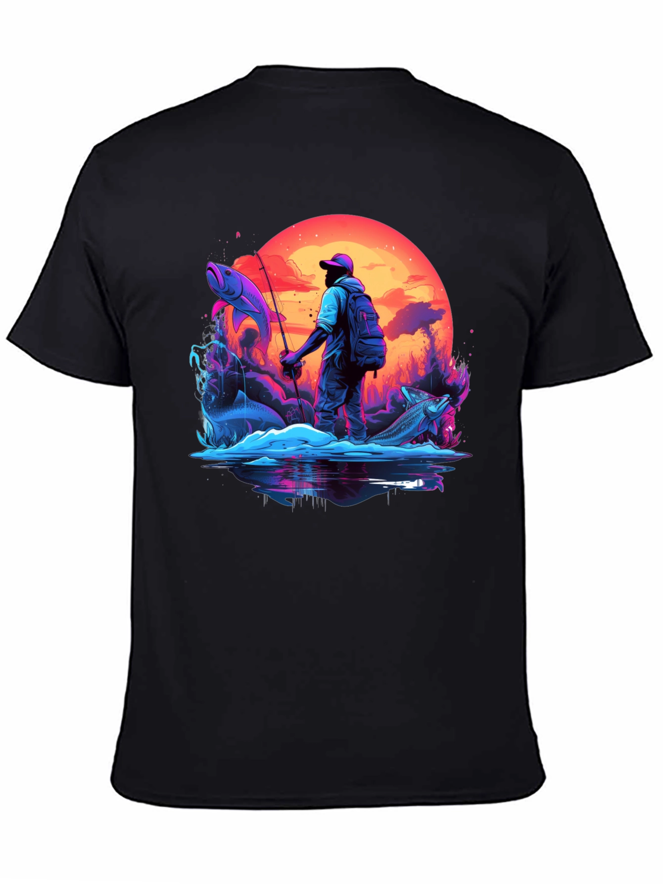 Fishing Graphic T-Shirt - Outdoor Adventure Tee