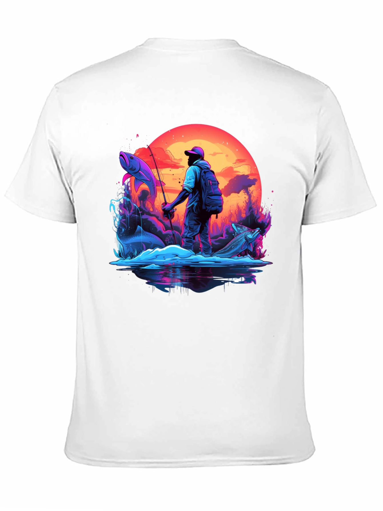 Fishing Graphic T-Shirt - Outdoor Adventure Tee