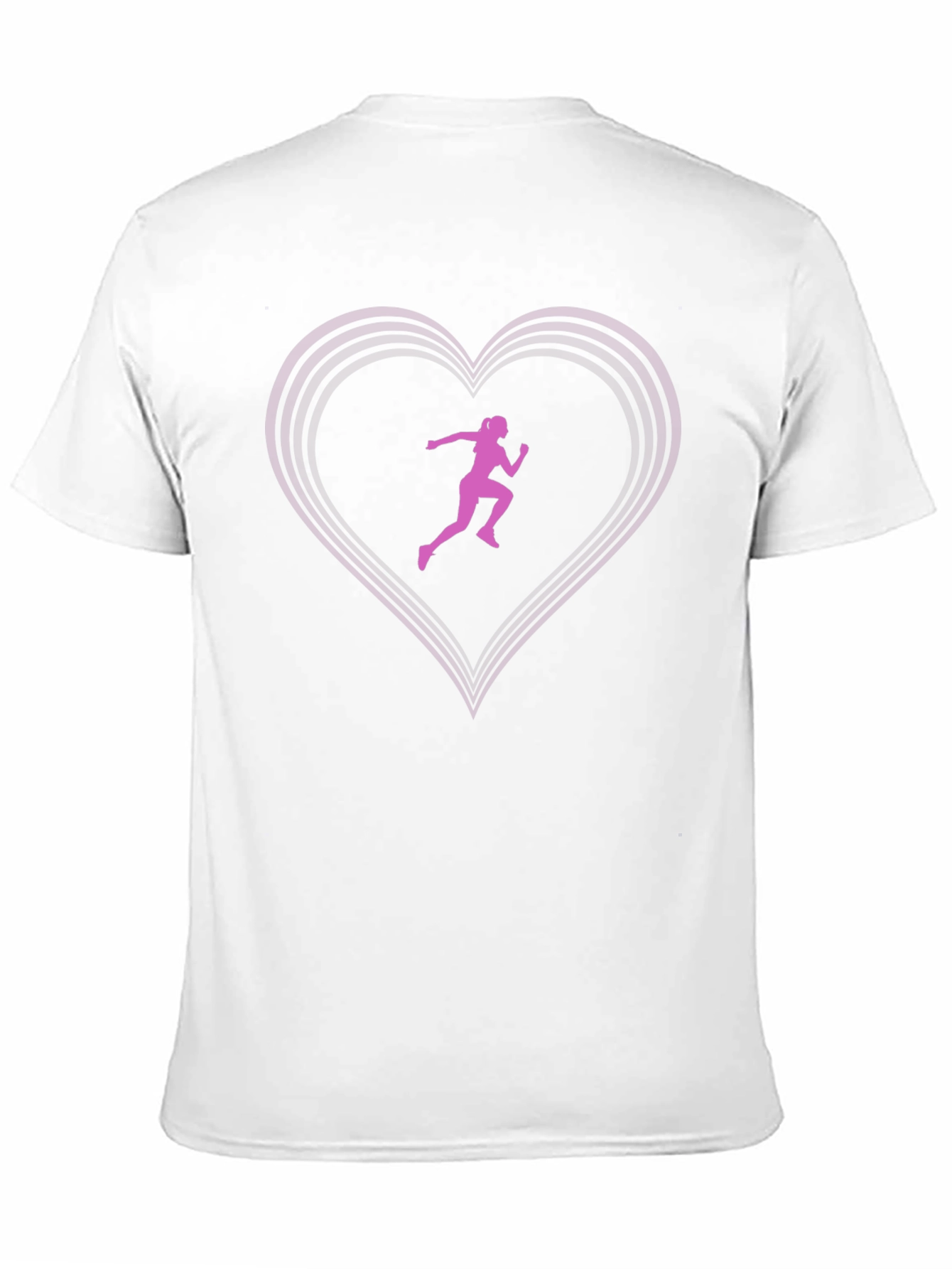 Heart Runner Graphic Tee - Black