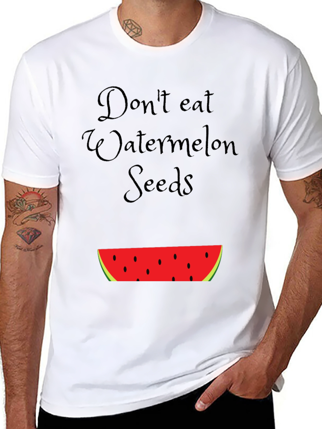 Dont Eat Watermelon Seeds T-Shirt
