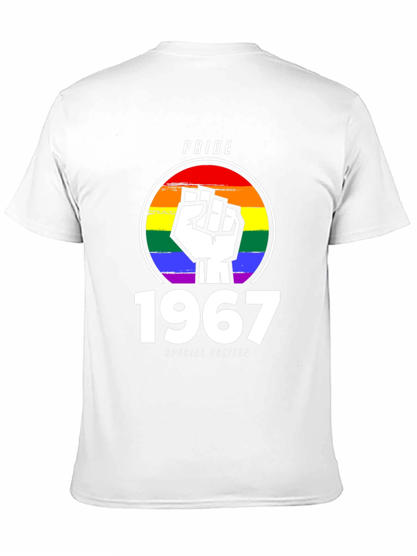 Pride 1967 Special Edition T-Shirt - LGBTQ+ Rainbow Fist