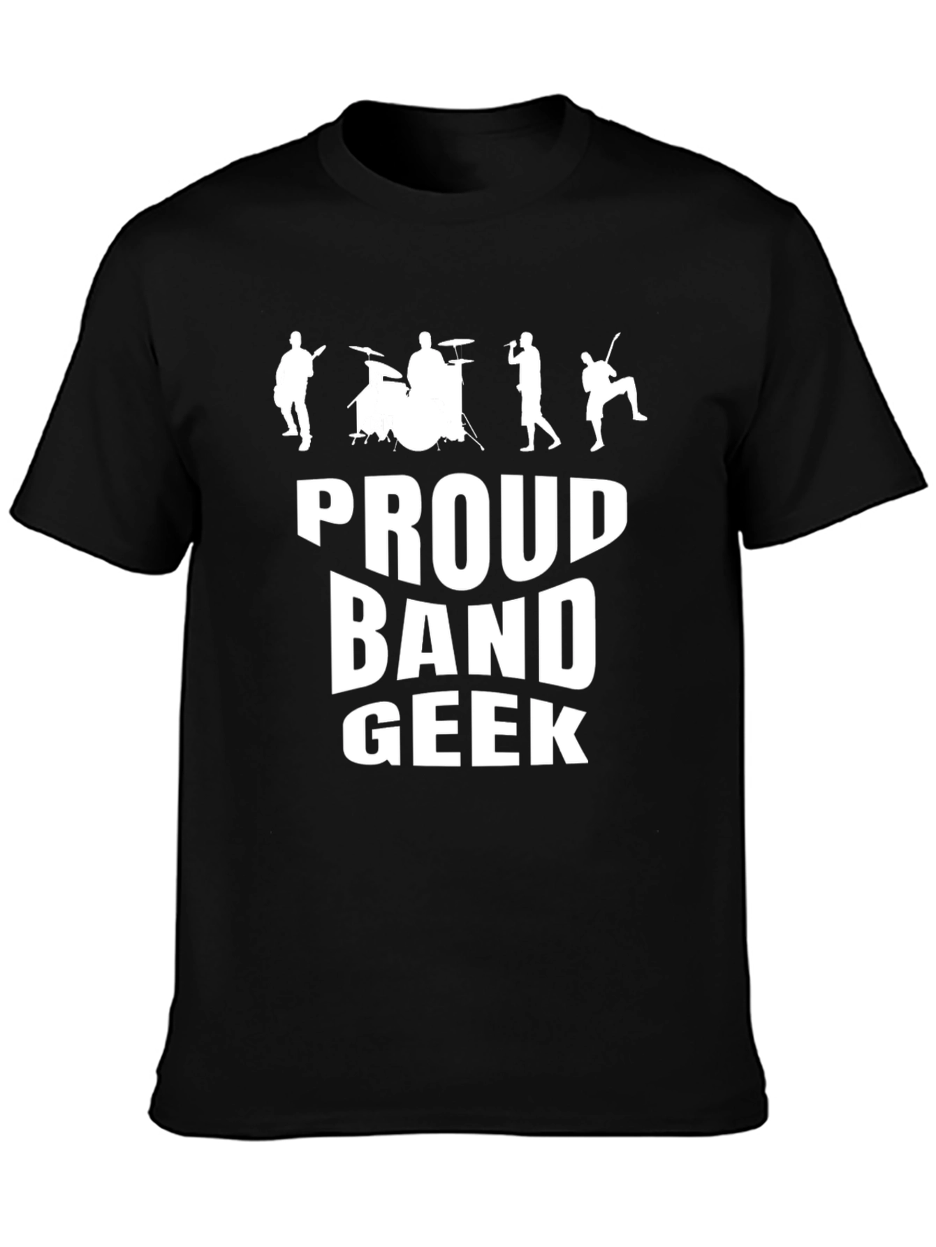 Proud Band Geek T-Shirt Music Lover Tee