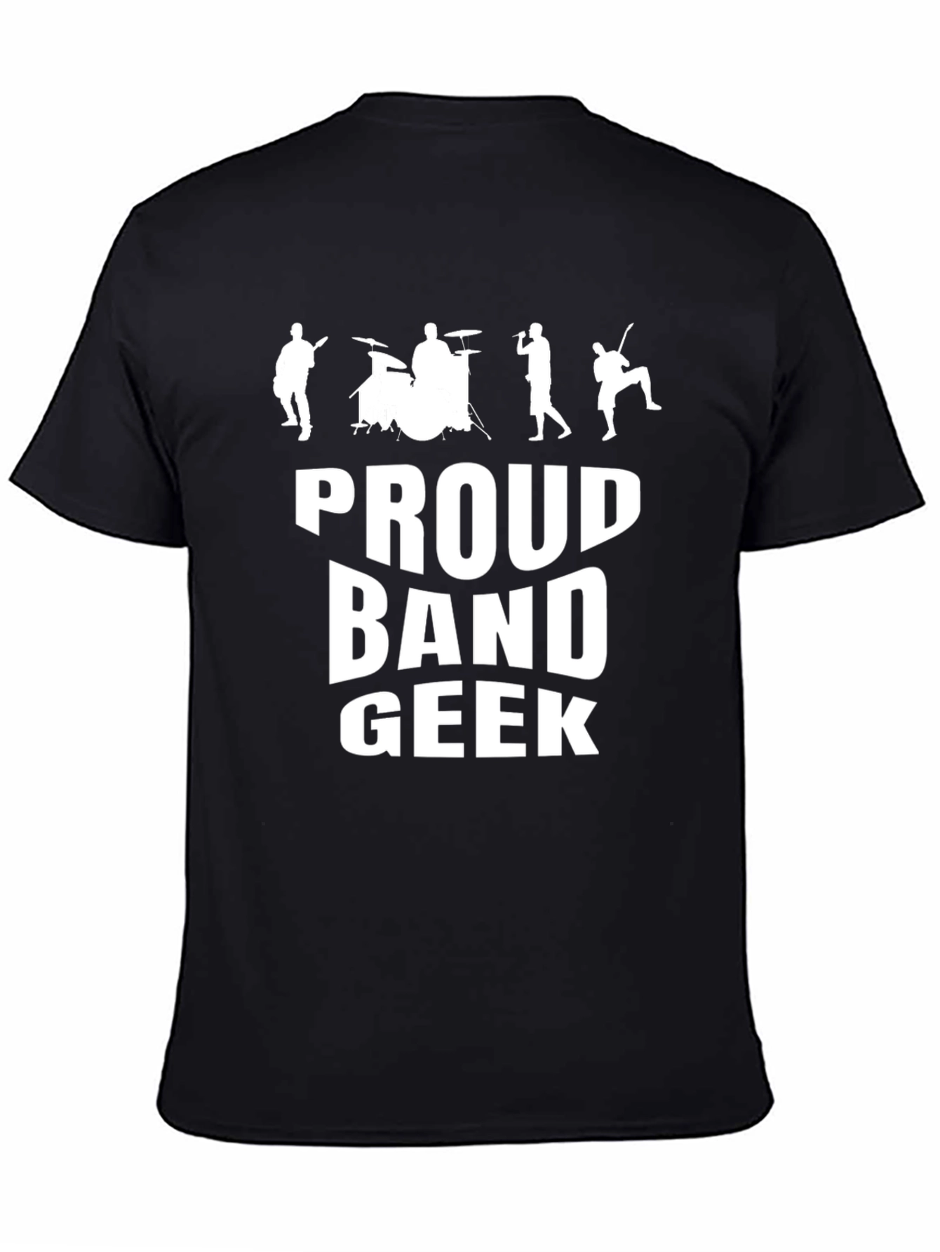 Proud Band Geek T-Shirt Music Lover Tee