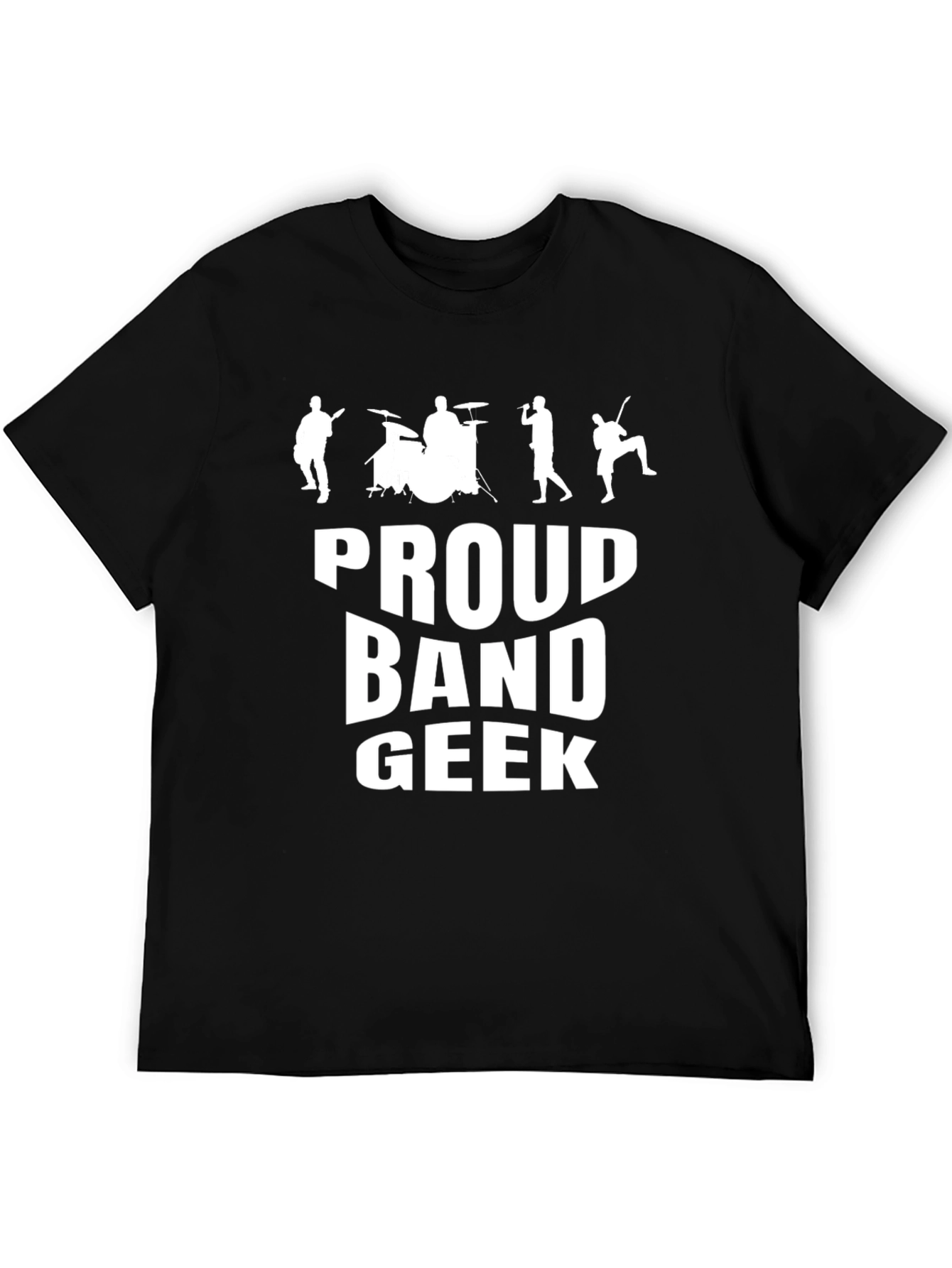 Proud Band Geek T-Shirt Music Lover Tee