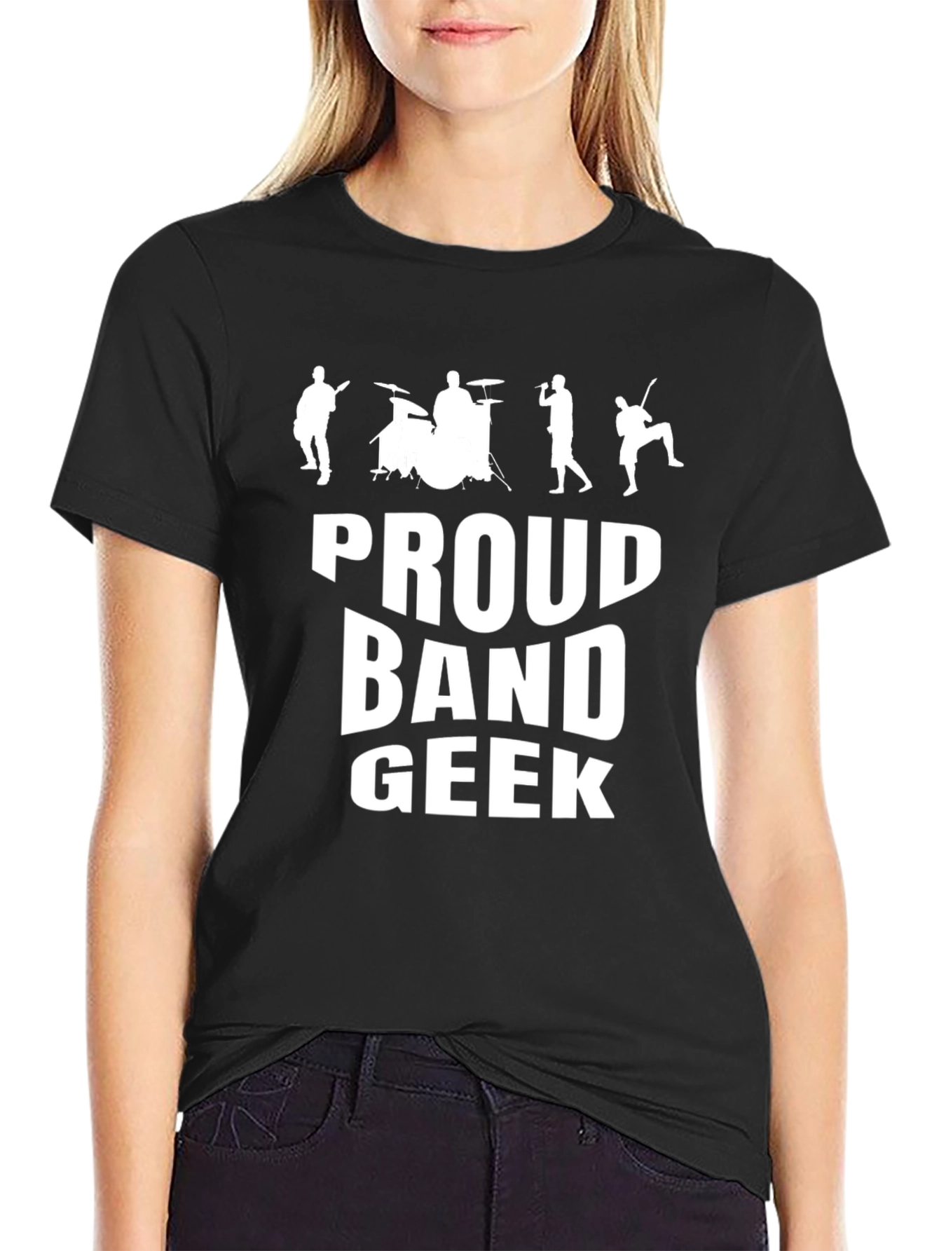 Proud Band Geek T-Shirt Music Lover Tee