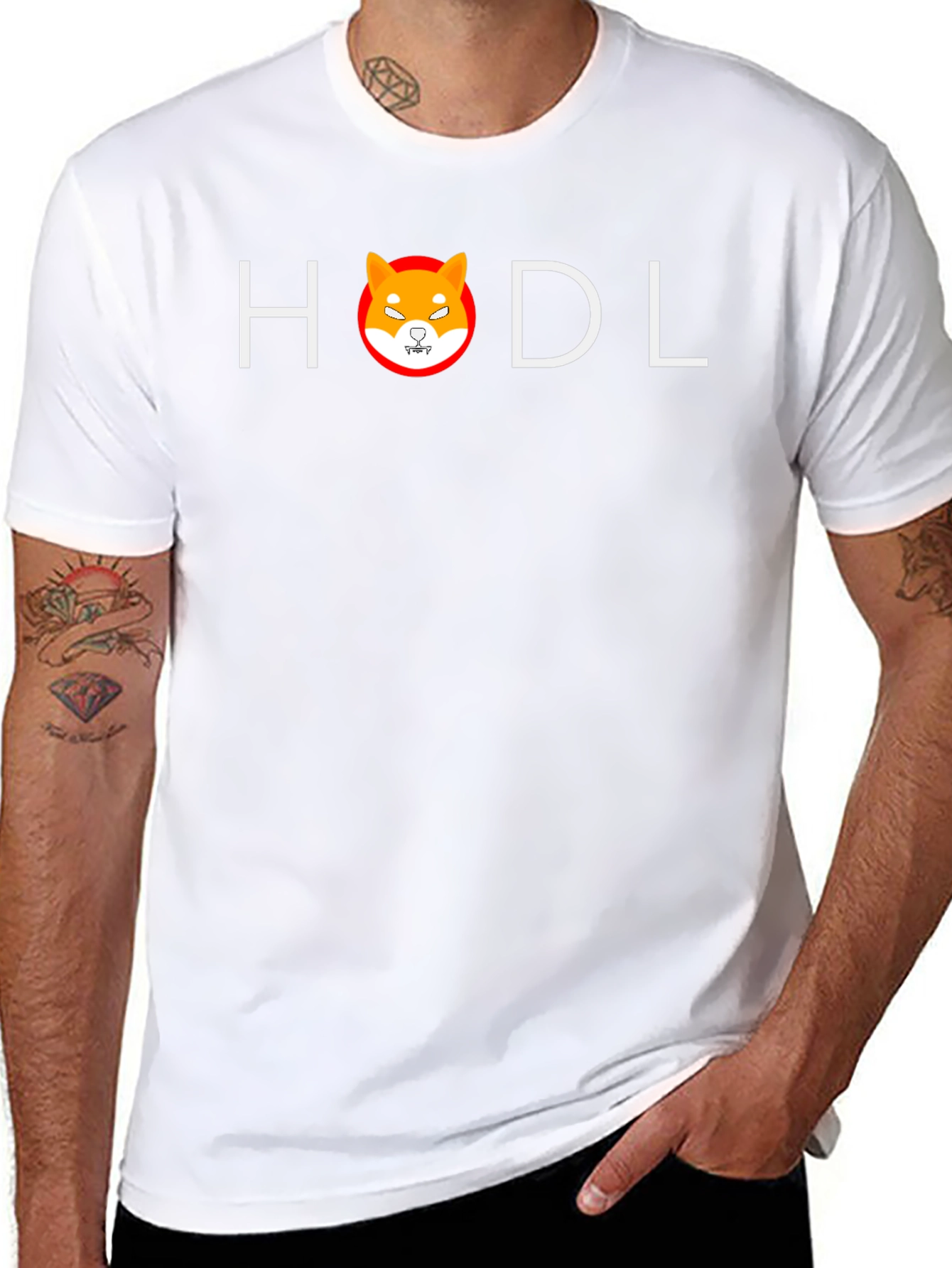 HODL Shiba Inu Crypto Tee