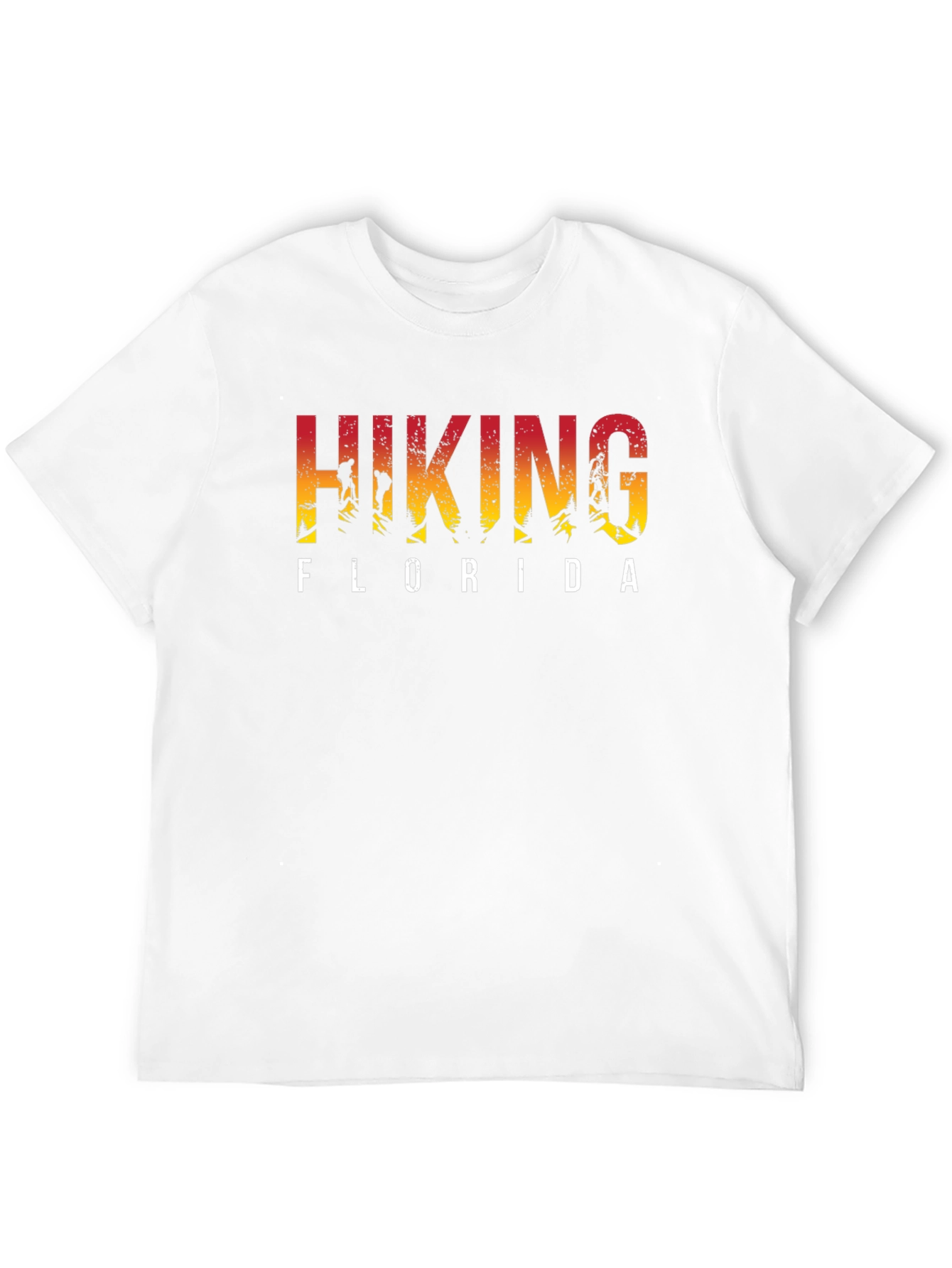 Hiking Florida Black T-Shirt Graphic Tee