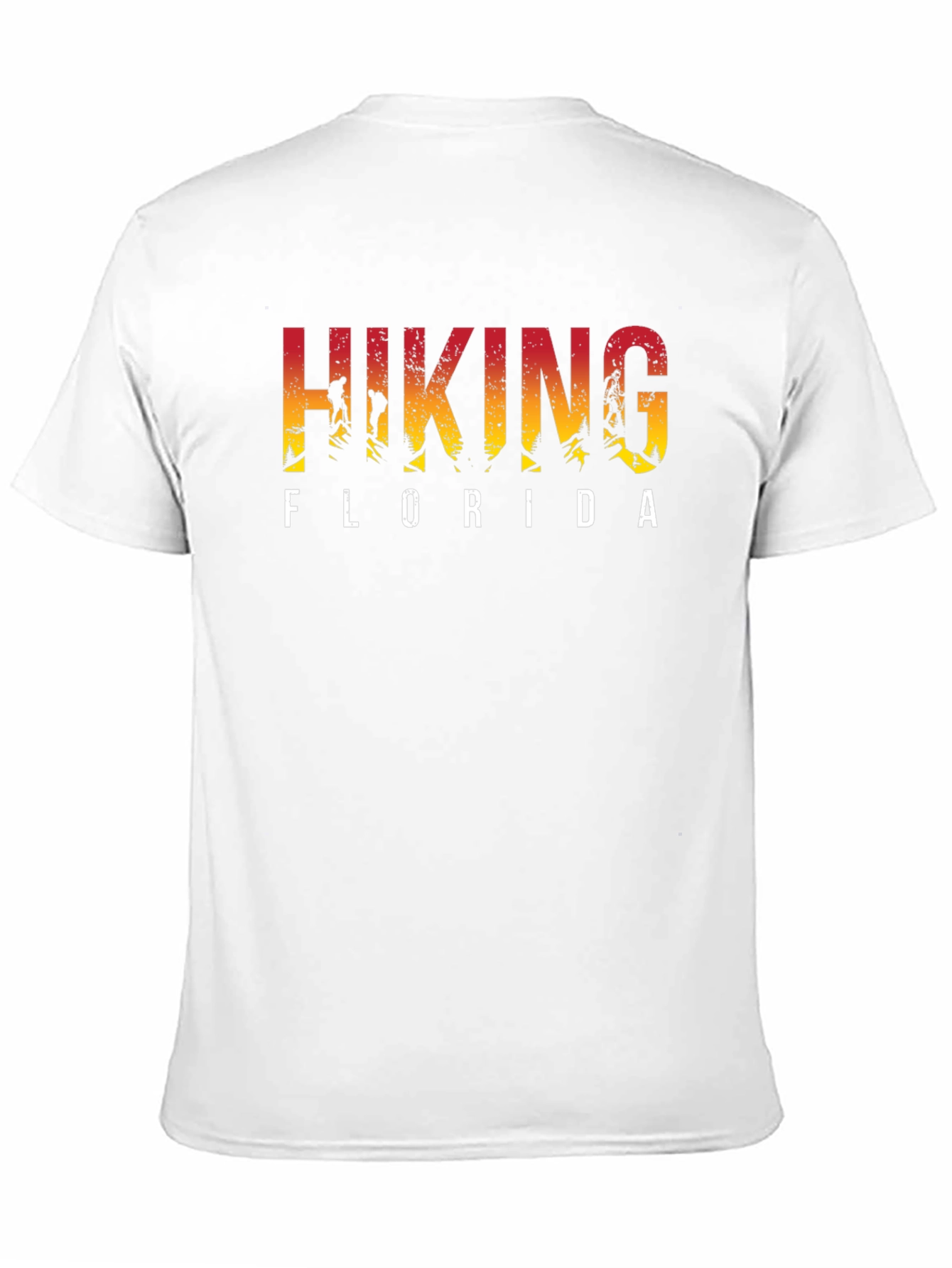 Hiking Florida Black T-Shirt Graphic Tee