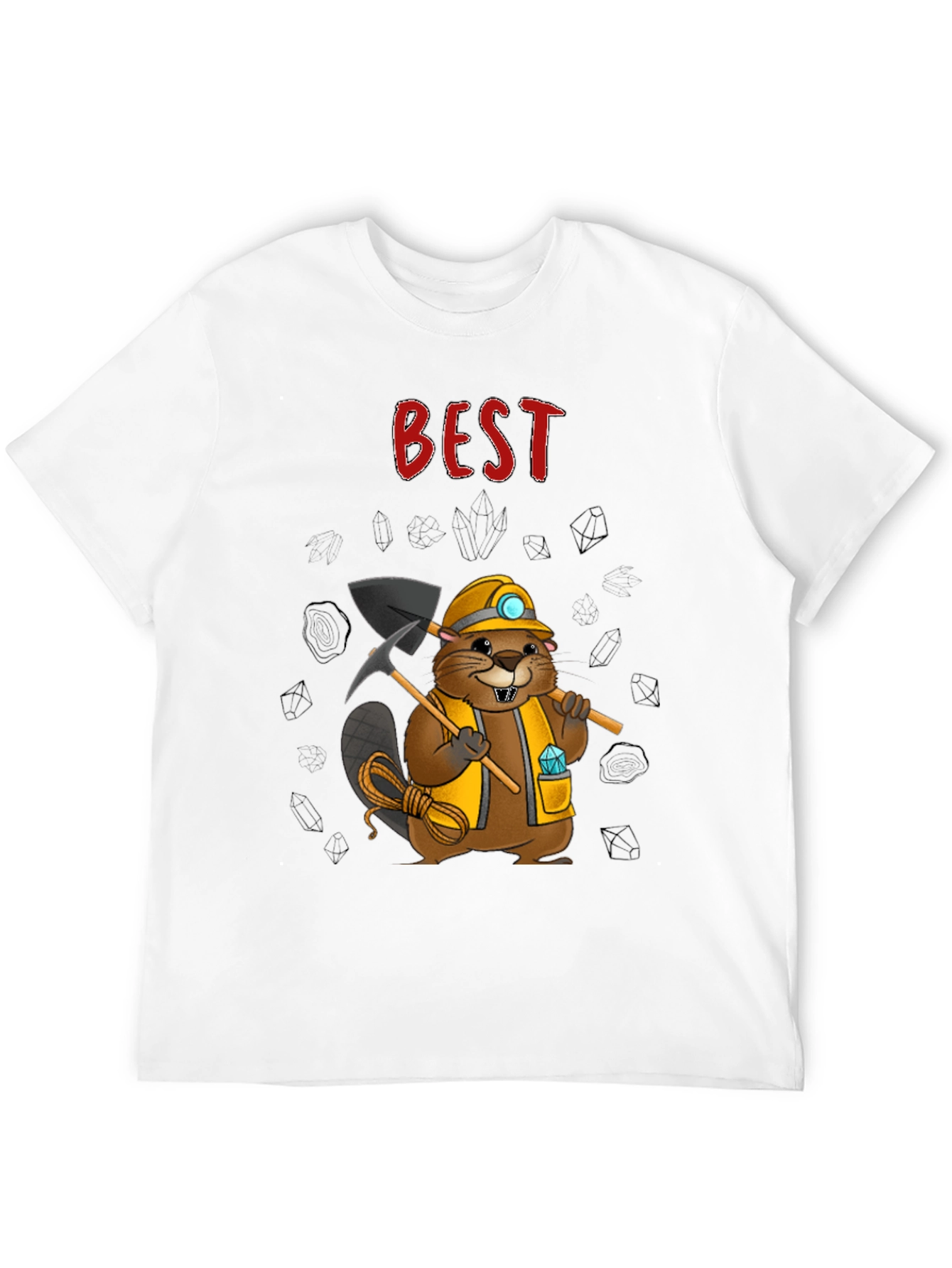 Best Beaver Miner T-Shirt - Graphic Tee