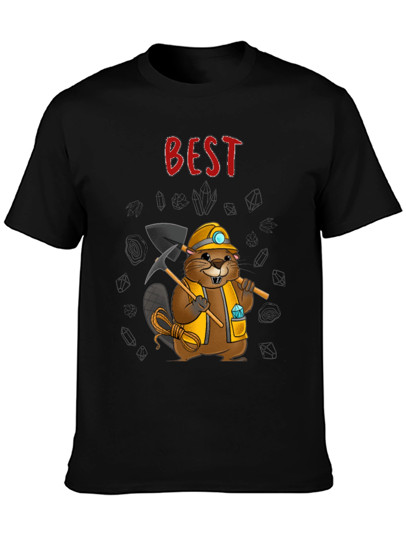 Best Beaver Miner T-Shirt - Graphic Tee