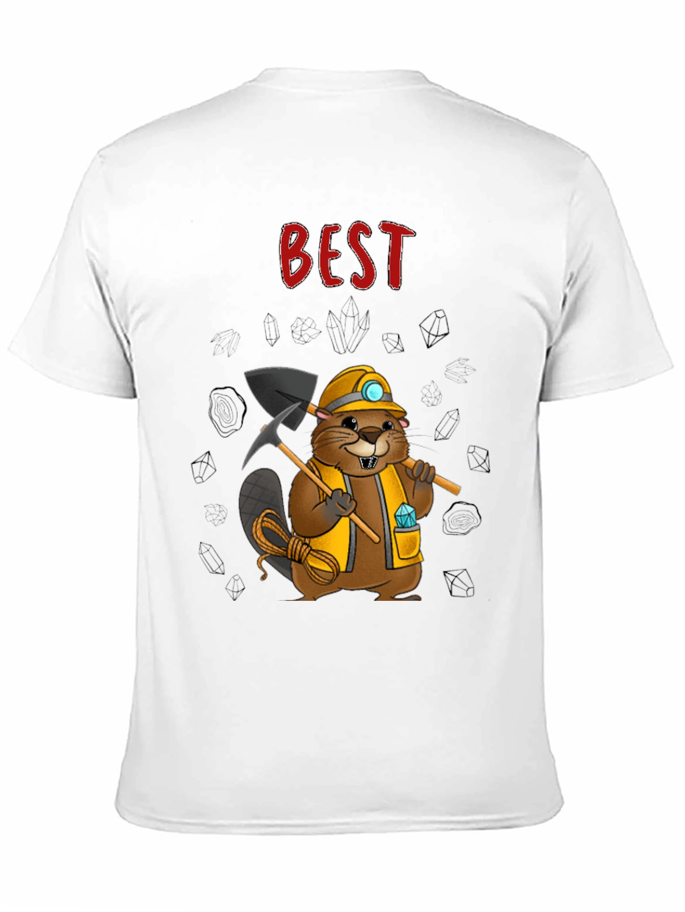 Best Beaver Miner T-Shirt - Graphic Tee