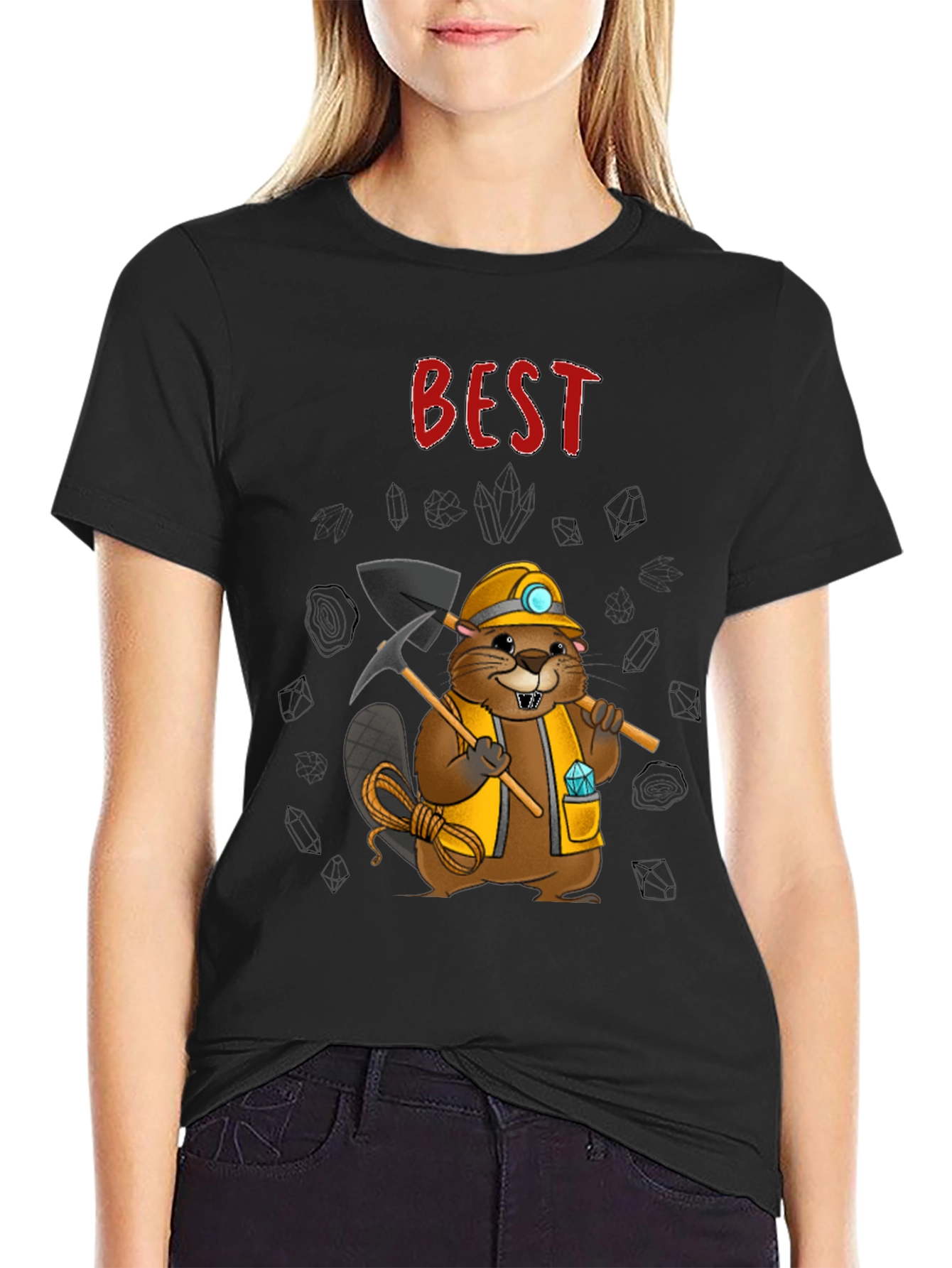Best Beaver Miner T-Shirt - Graphic Tee