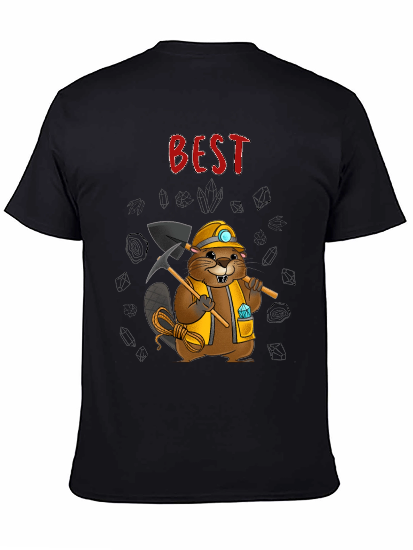 Best Beaver Miner T-Shirt - Graphic Tee