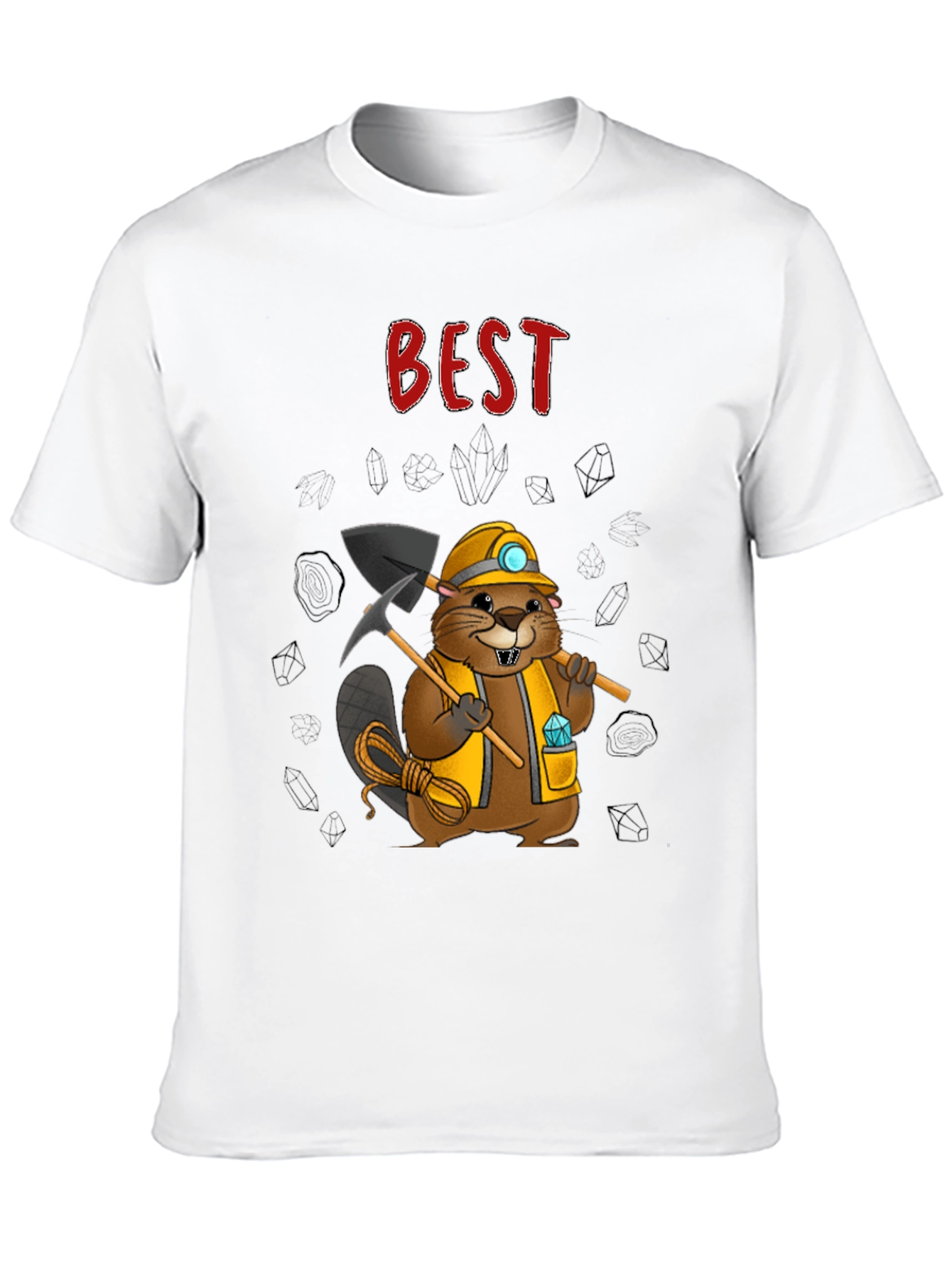 Best Beaver Miner T-Shirt - Graphic Tee