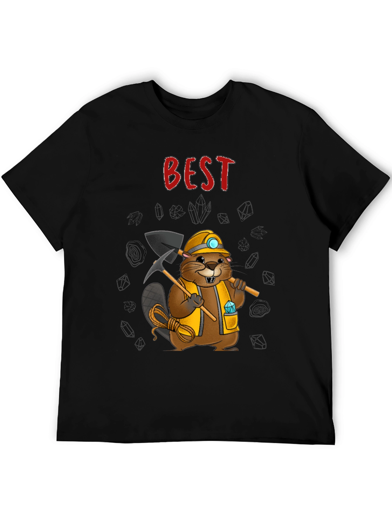 Best Beaver Miner T-Shirt - Graphic Tee