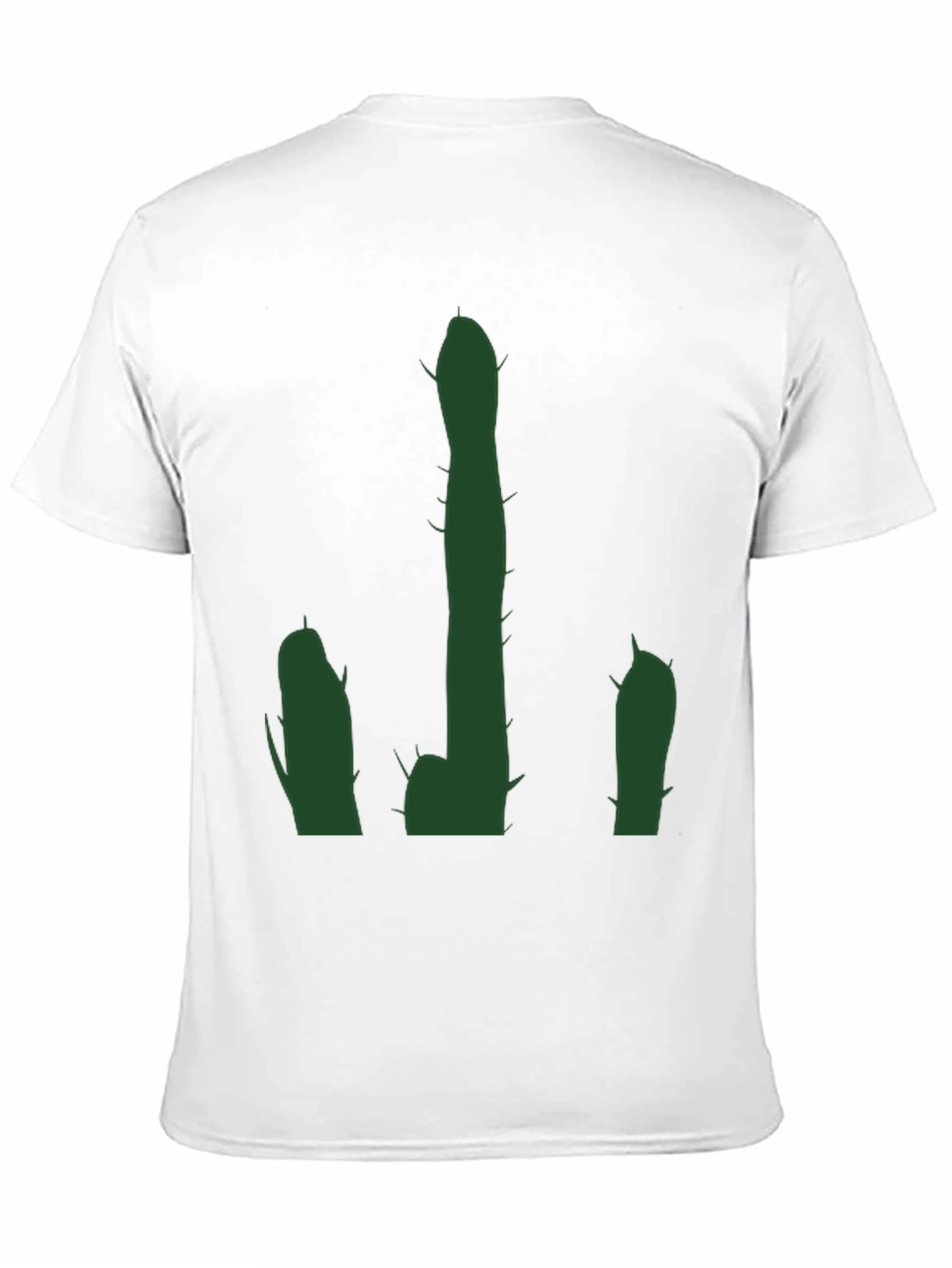 Cactus Graphic Black T-Shirt - Desert Humor Tee