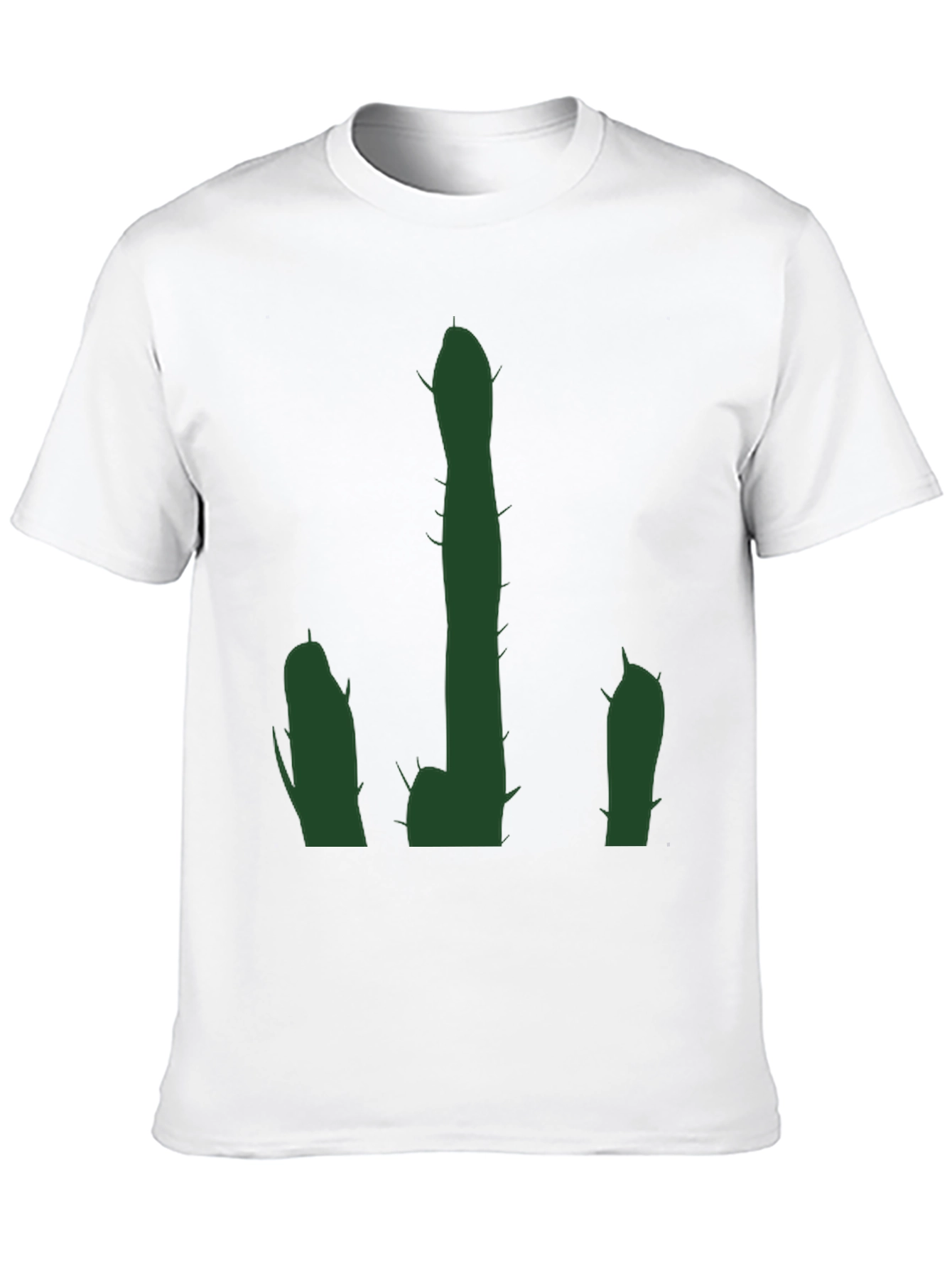 Cactus Graphic Black T-Shirt - Desert Humor Tee