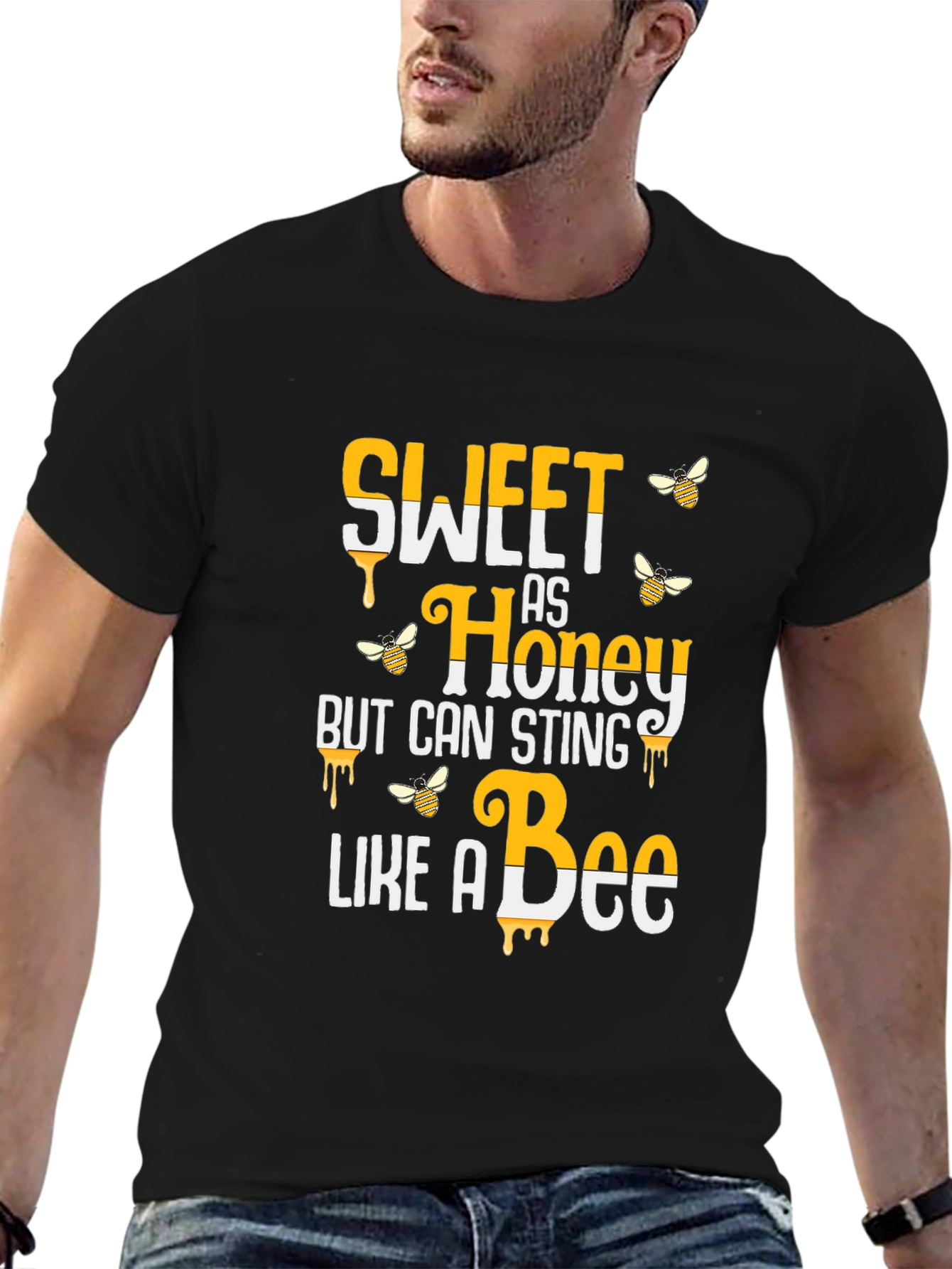 Sweet as Honey Bee Graphic T-Shirt
