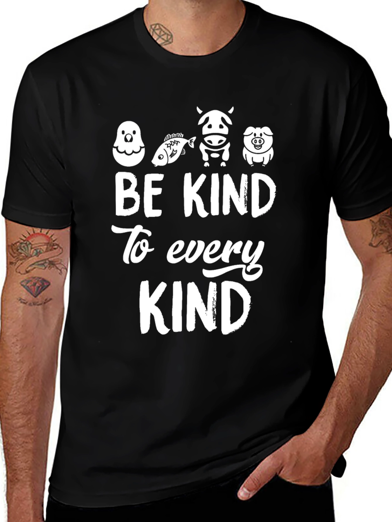 Be Kind To Every Kind Vegan T-Shirt