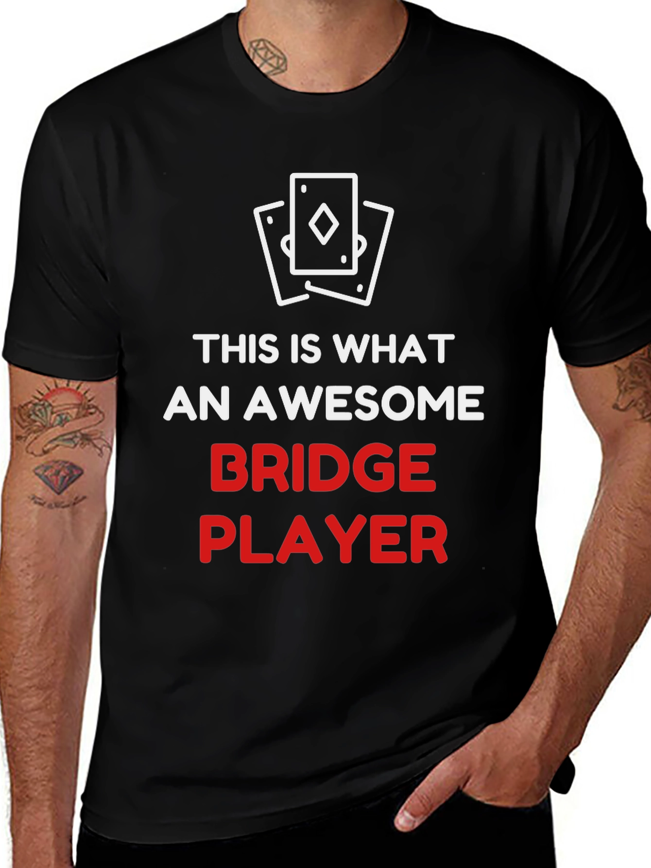 Awesome Bridge Player T-Shirt