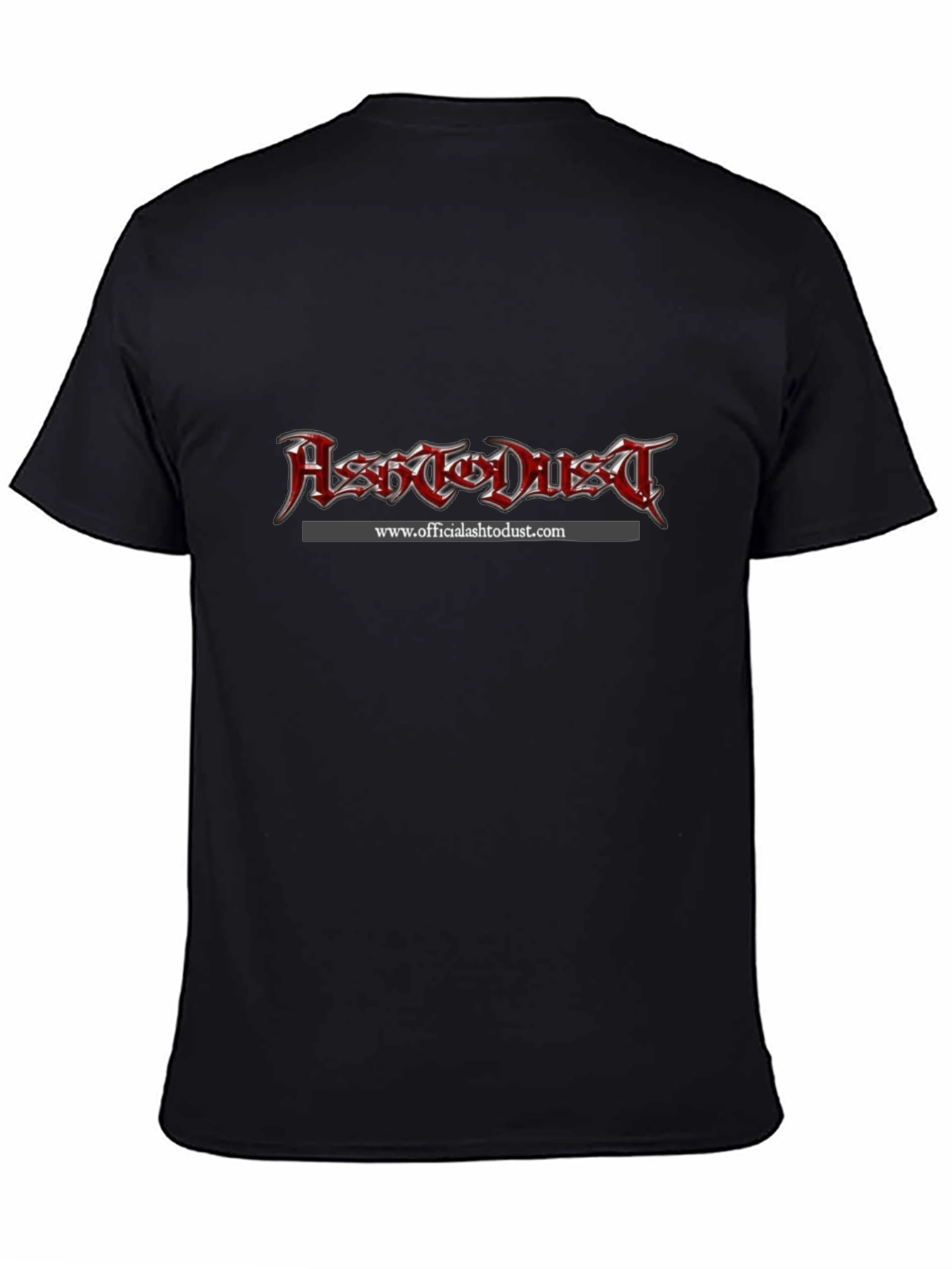 Ash To Dust Black Graphic Tee