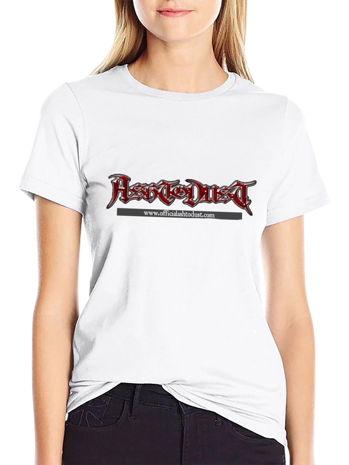 Ash To Dust Black Graphic Tee