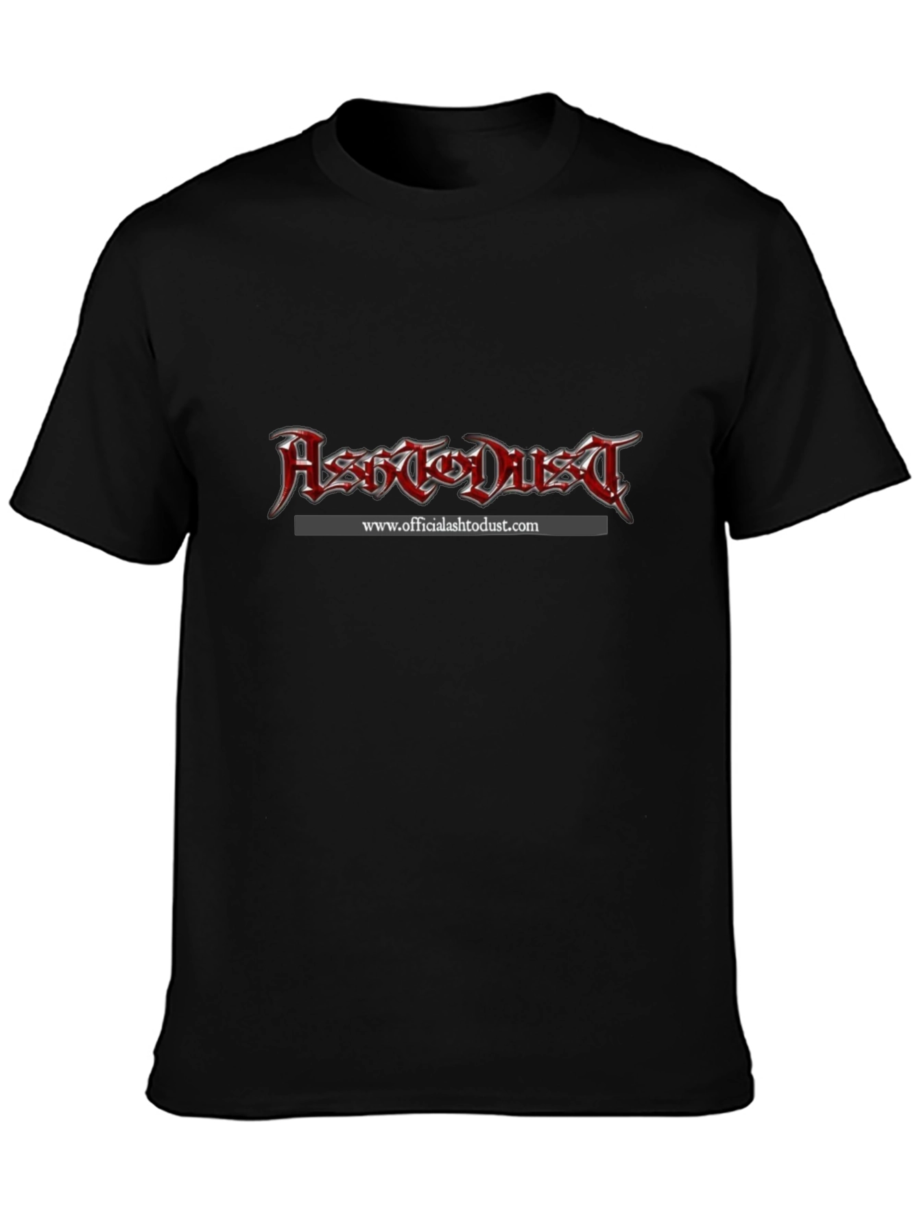 Ash To Dust Black Graphic Tee
