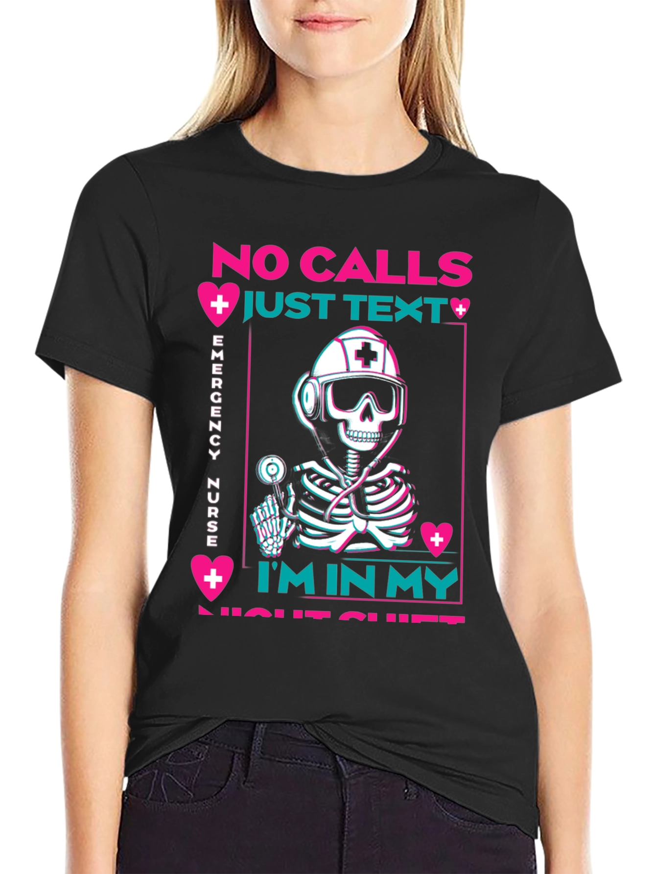 Emergency Nurse Night Shift T-Shirt