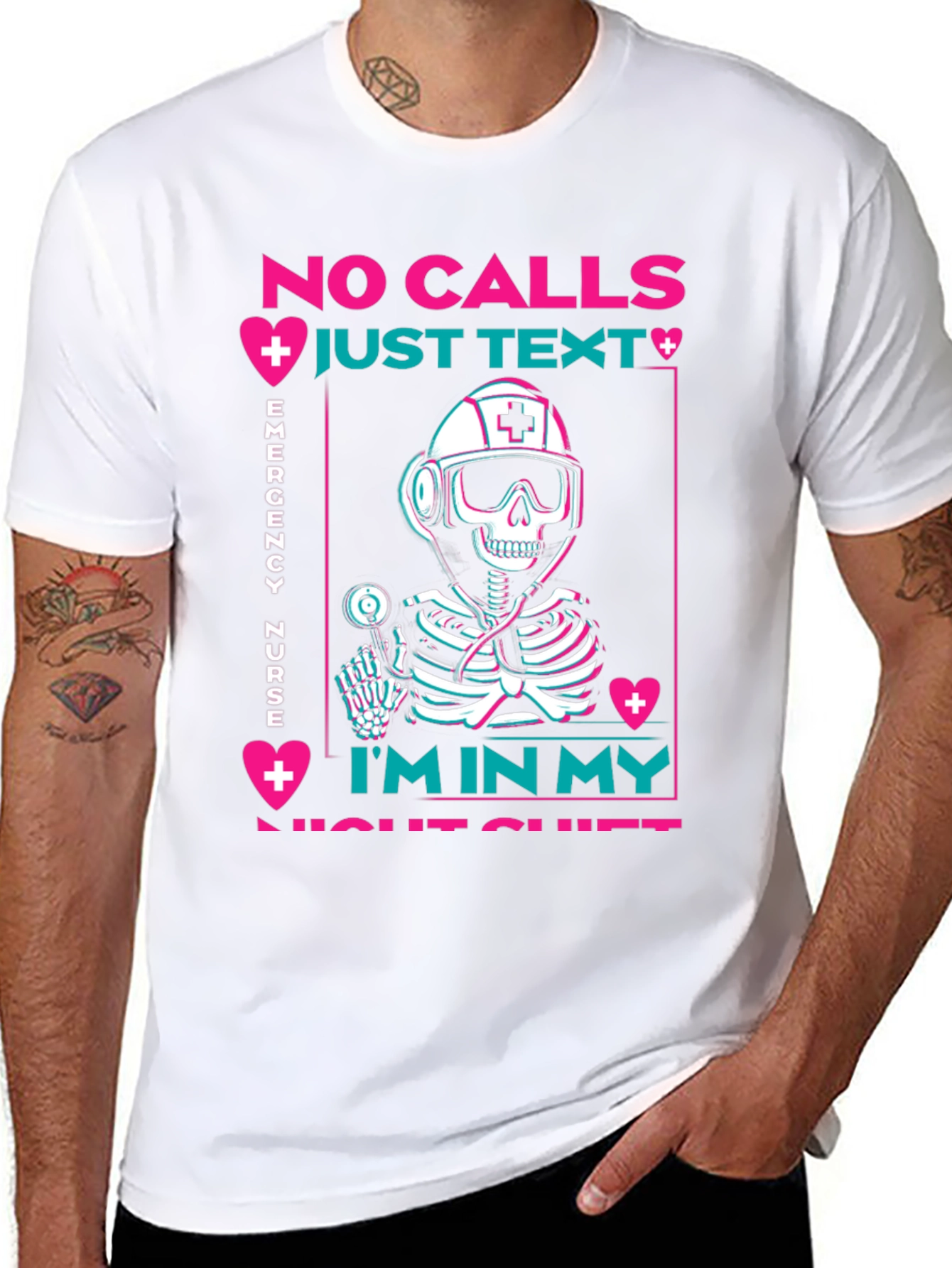 Emergency Nurse Night Shift T-Shirt